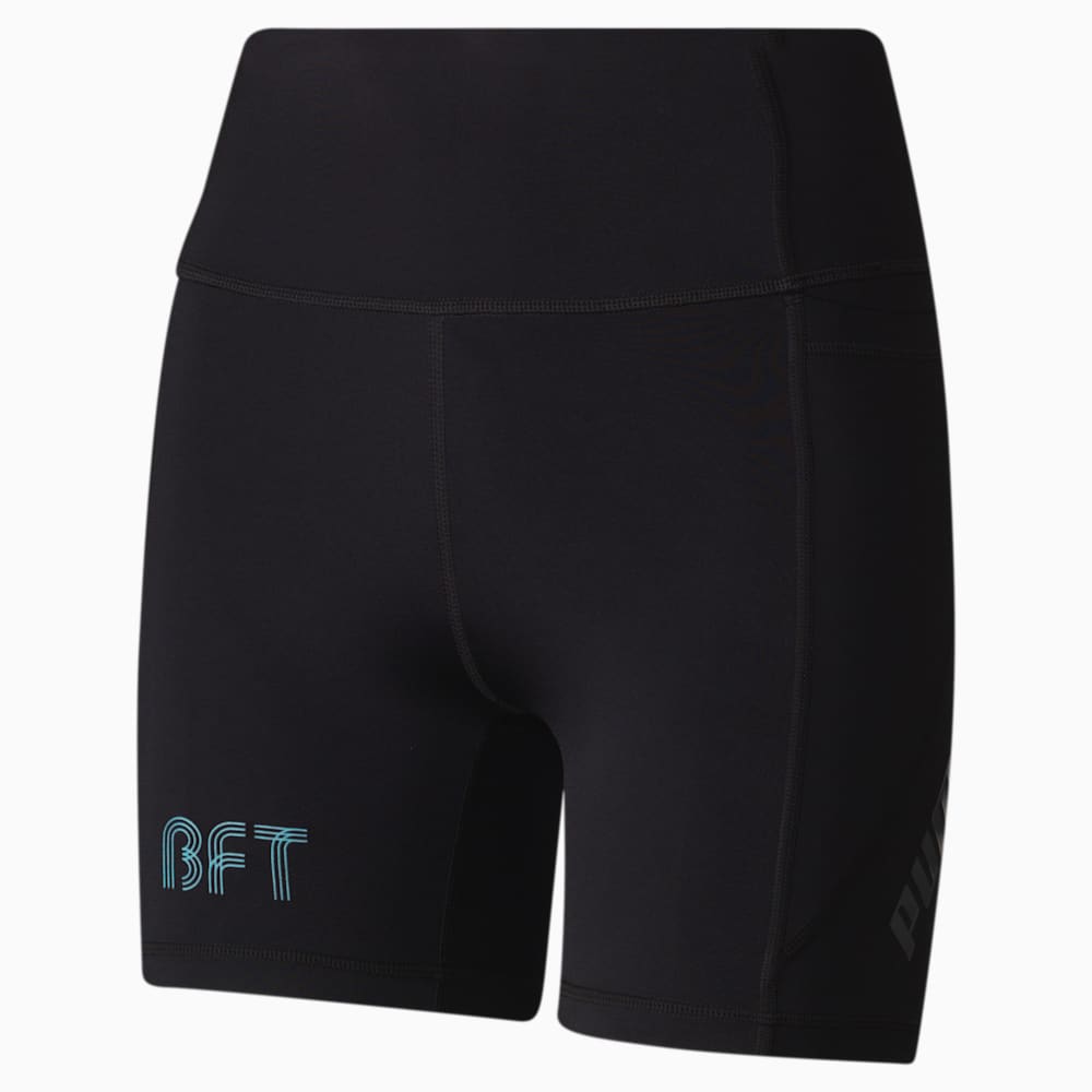 PUMA x BFT Women's Tight Training Short, Puma Black-BFT, large-NZL