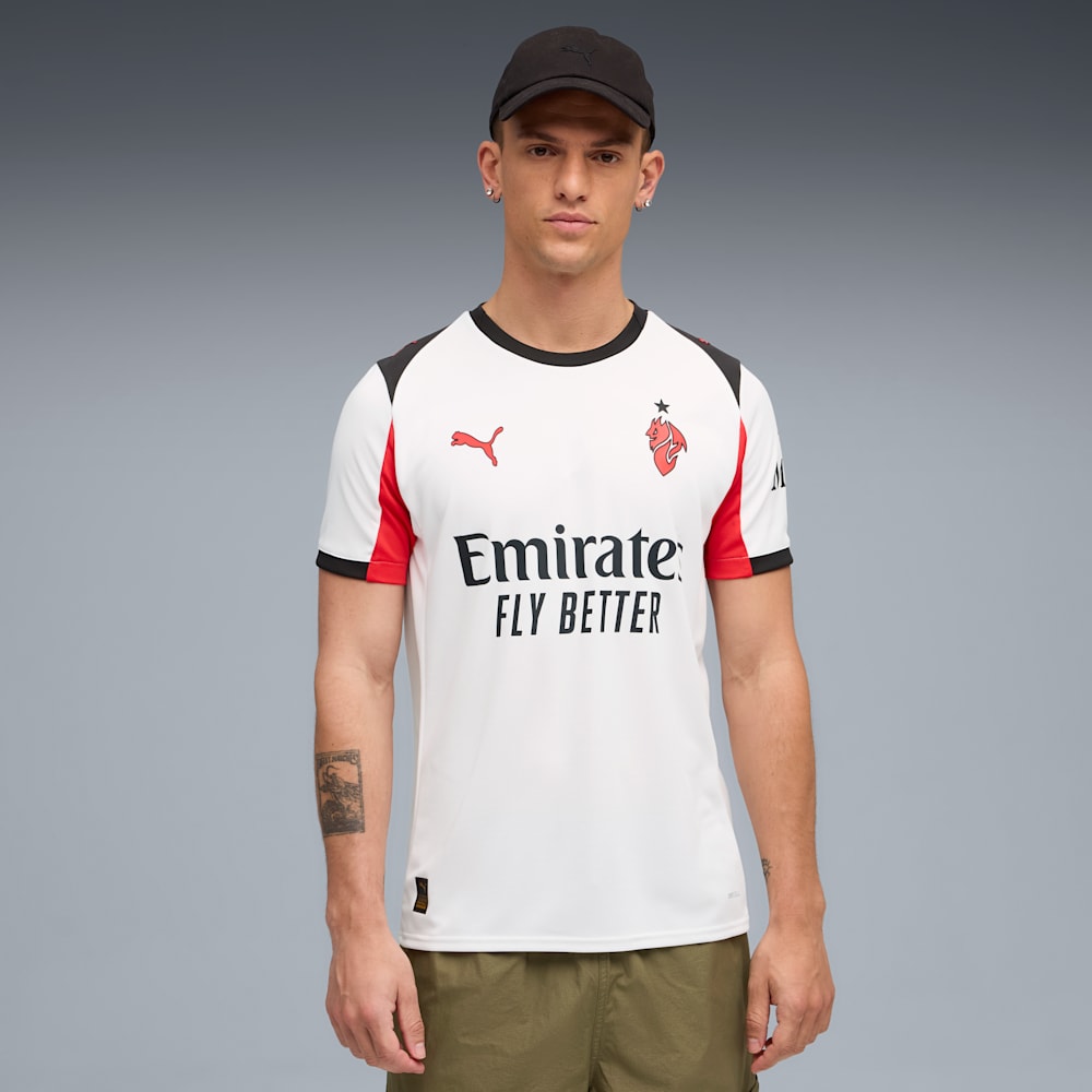 AC Milan 25/26 Away Jersey Men, PUMA White-For All Time Red, large-NZL
