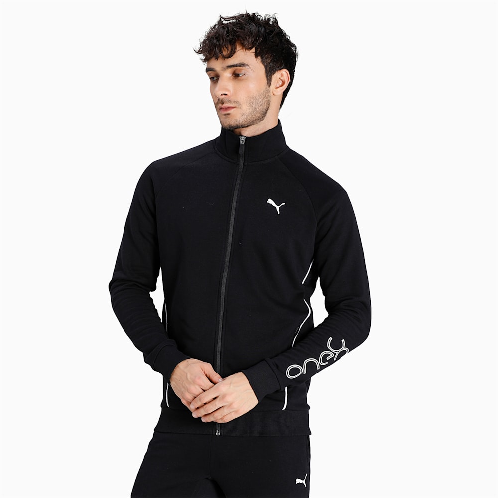 one8 Virat Kohli Logo Full Zip Men s Sweat Shirt