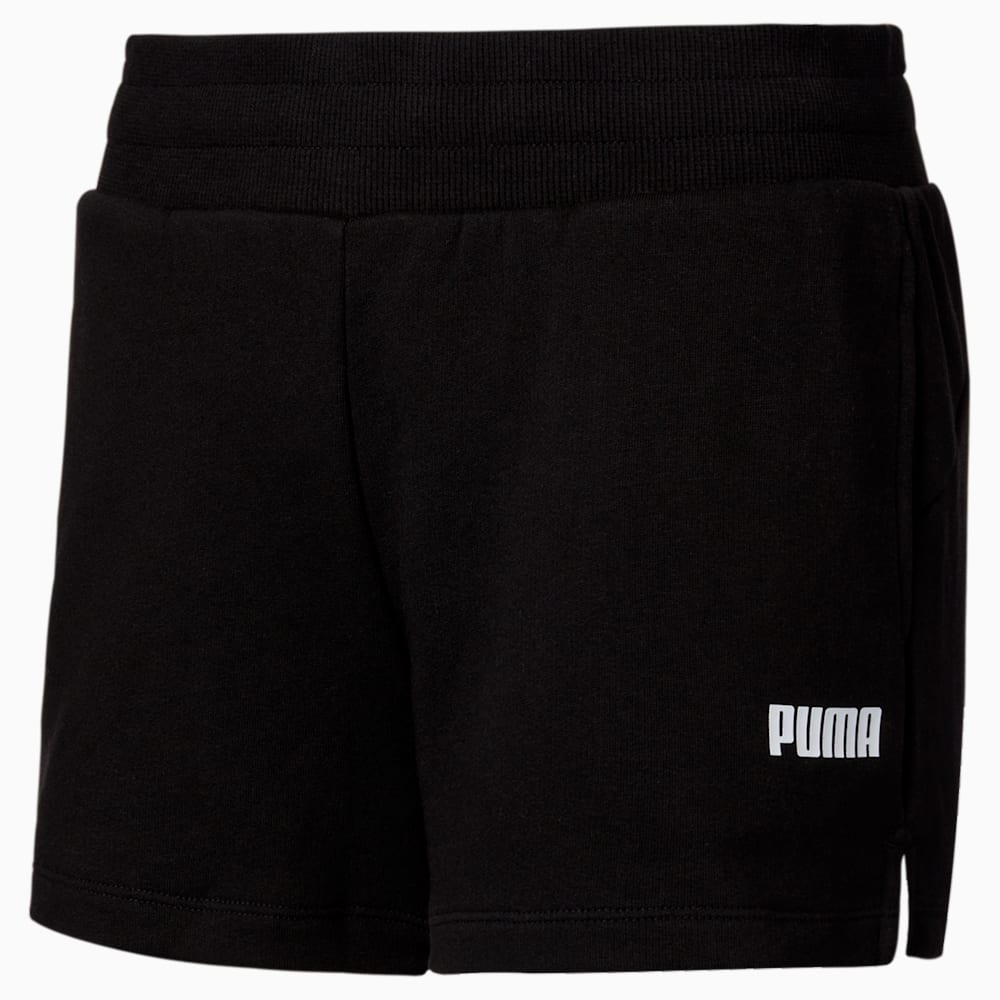 Puma shorts womens black clearance