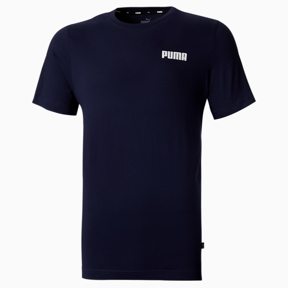 Essentials Small Logo Men's Tee, Peacoat, large-NZL