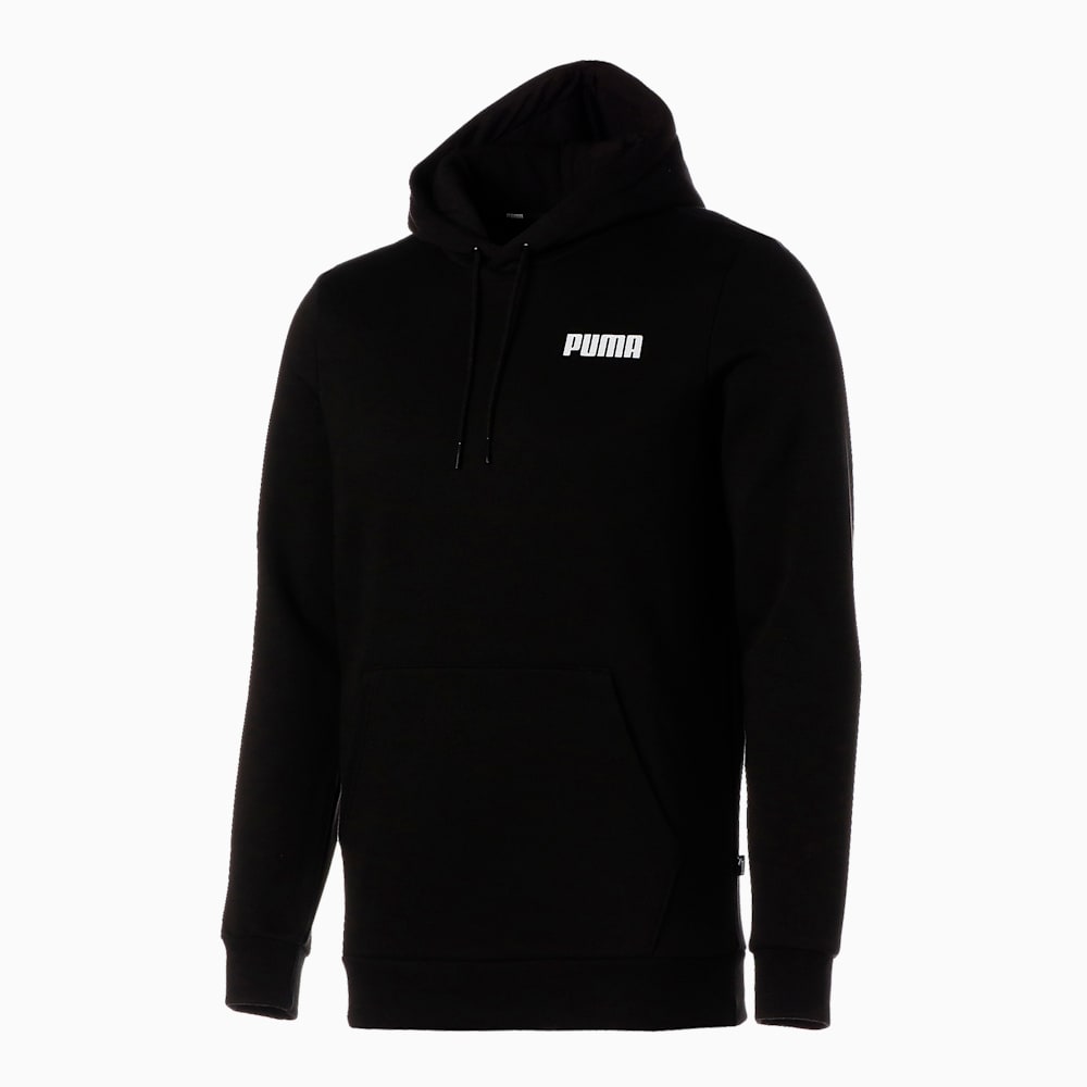 Mens black puma hoodie outlet