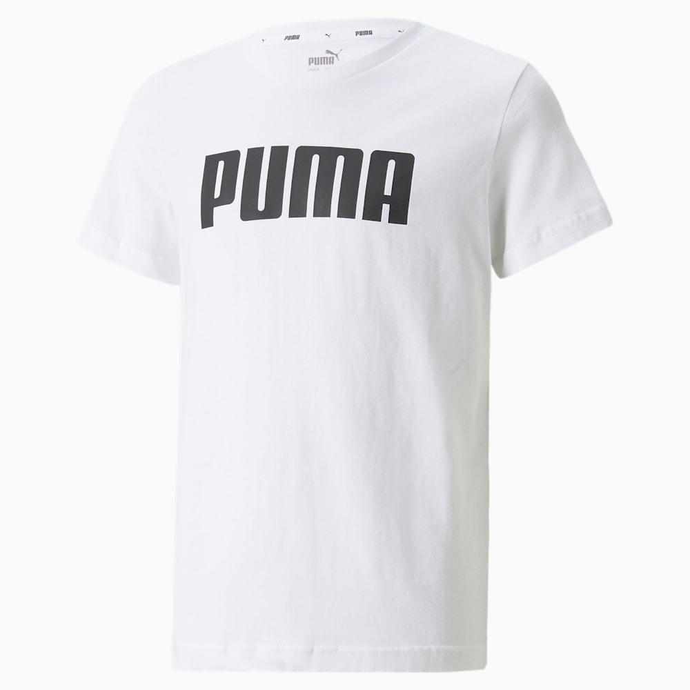 Essentials Tee - Boys 8-16 years, Puma White, large-NZL