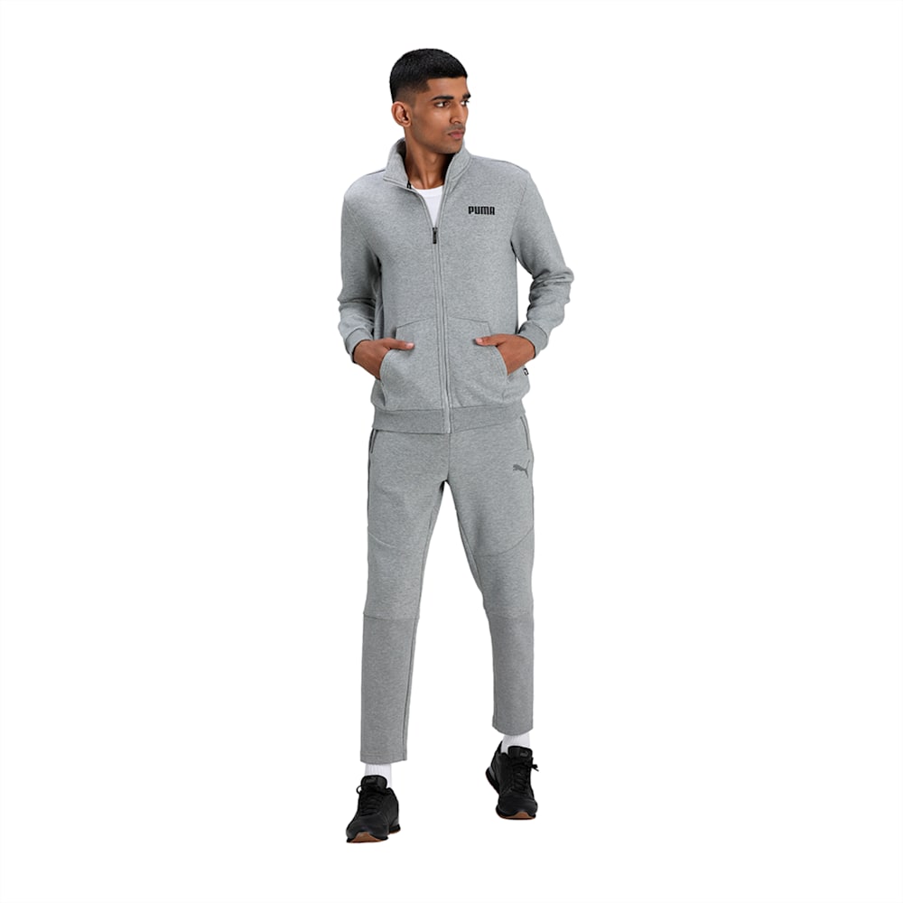 Puma track jacket white clearance
