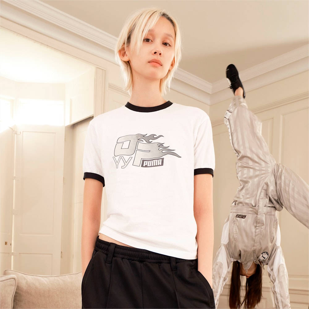 PUMA x OPEN Yy BABY TEE | PUMA WHITE | 푸마 시즌 오프 | 푸마