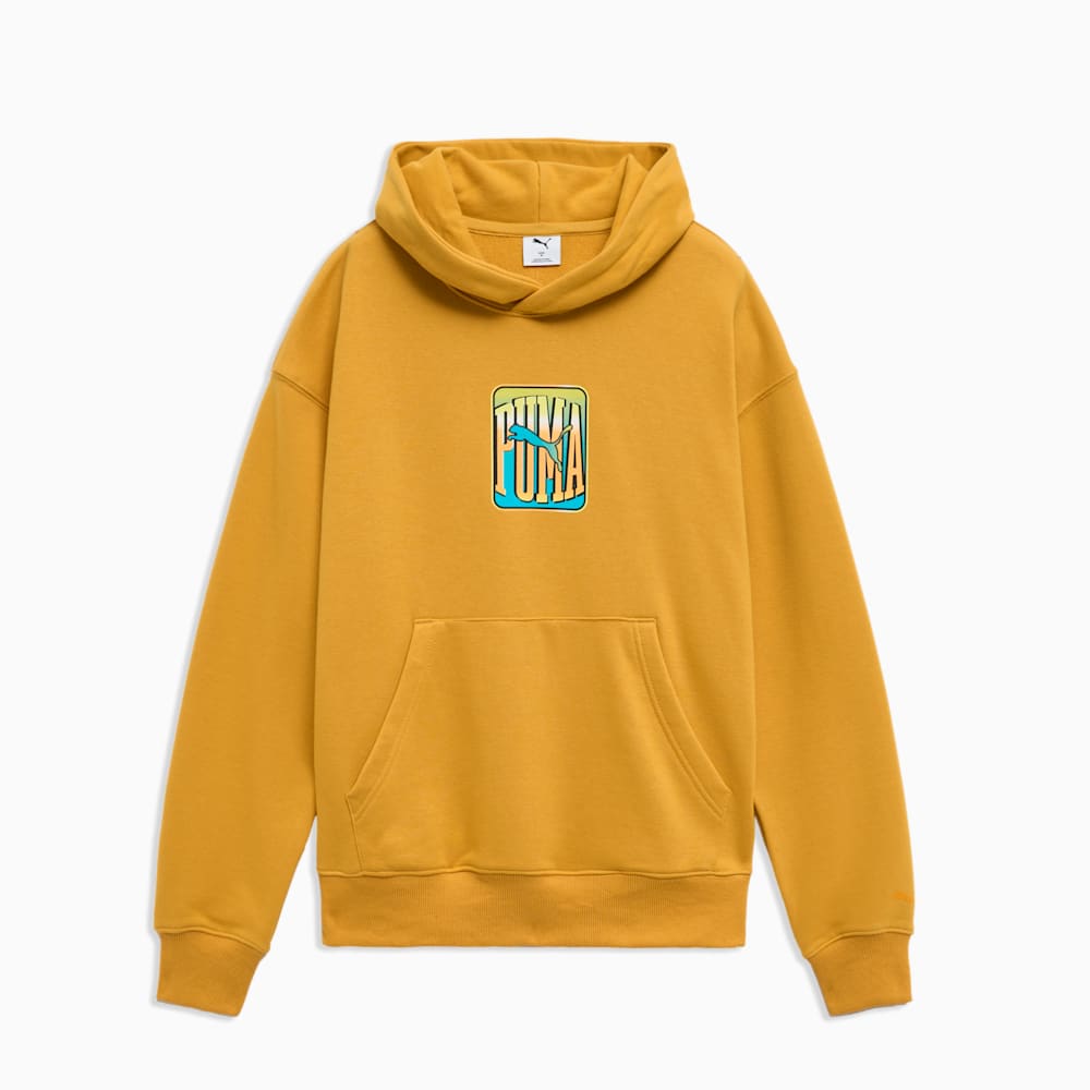 유니 스포츠 에센셜 후디 <br>U Sports Essential Hoodie, Archive Gold, large-KOR
