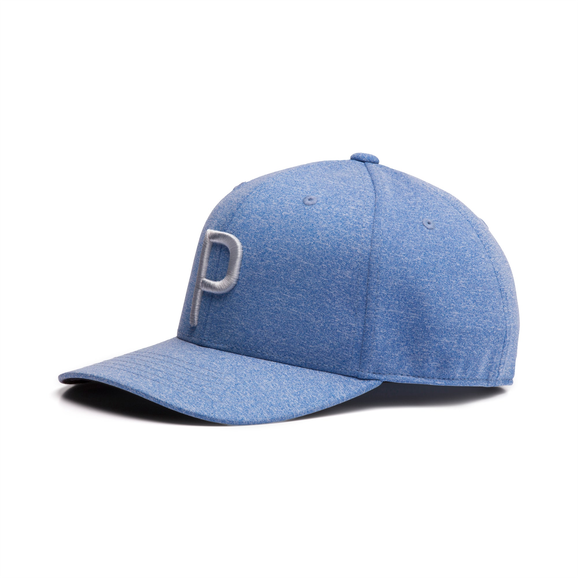 Golf Men's P Snapback Cap, AZURE BLUE, large-SEA