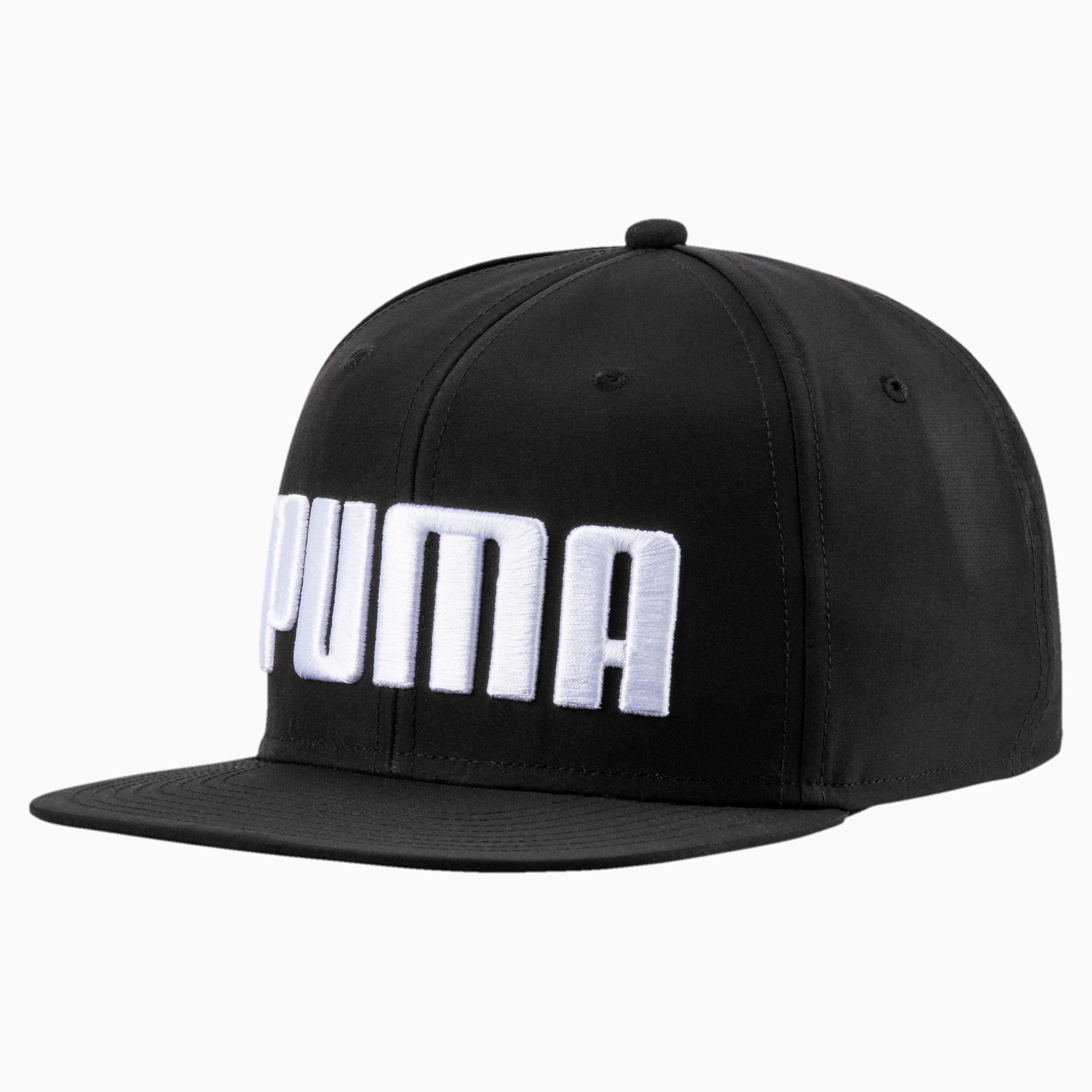 Flat Brim Kids' Cap, Puma Black, large-SEA