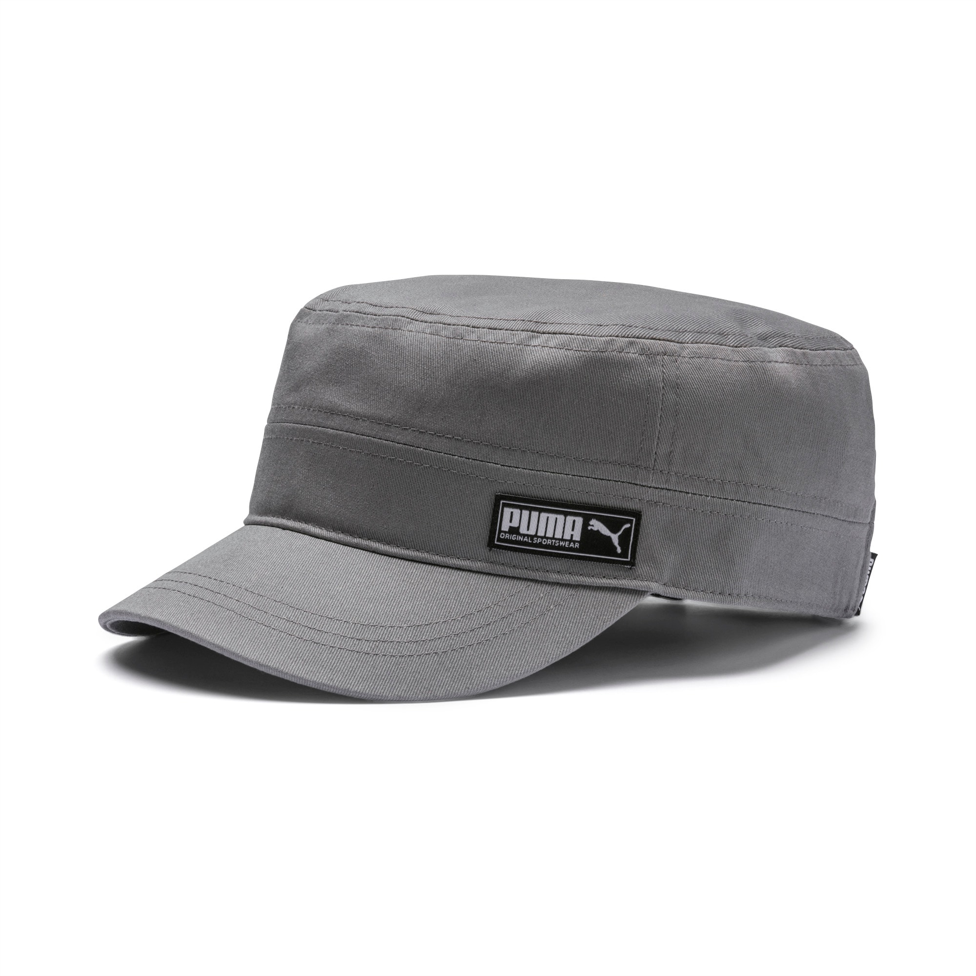 gray puma hat