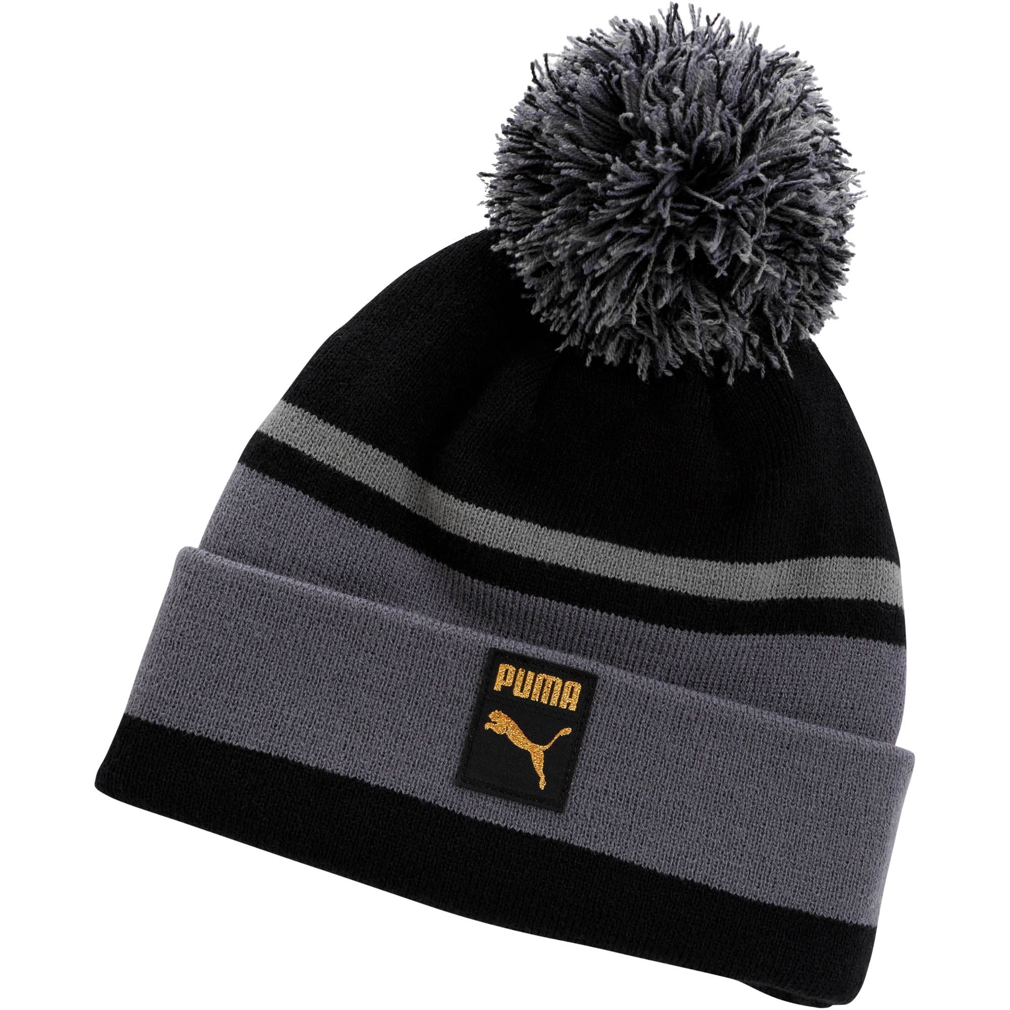puma pom pom beanie
