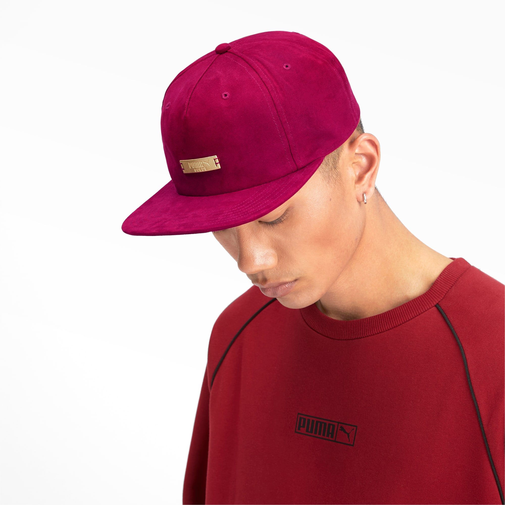 puma flat brim cap