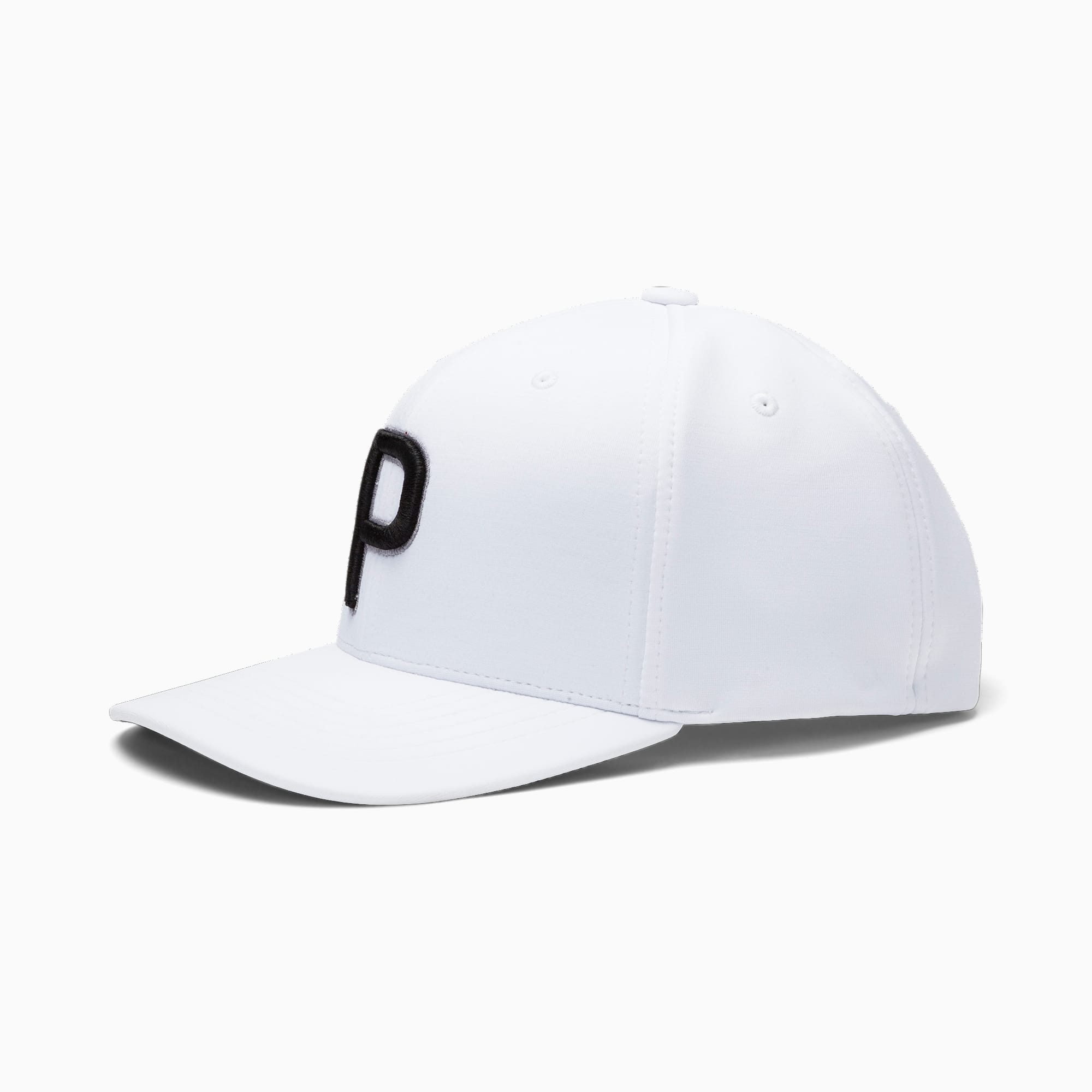P Snapback Men's Golf Cap | Bright White | PUMA Caps | PUMA