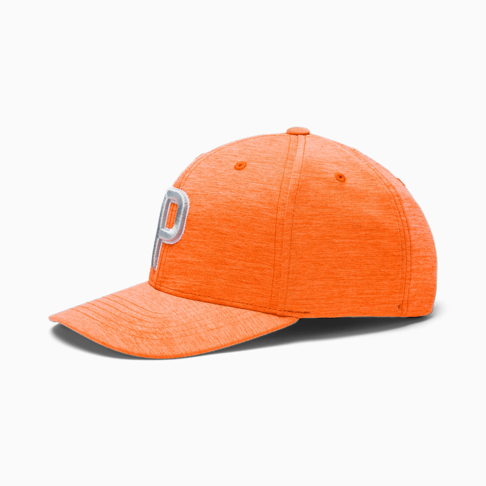 orange puma hat