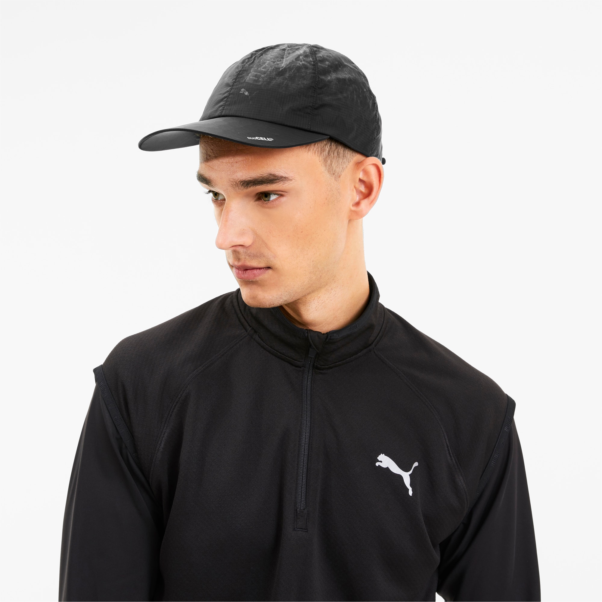 puma duocell tech running cap