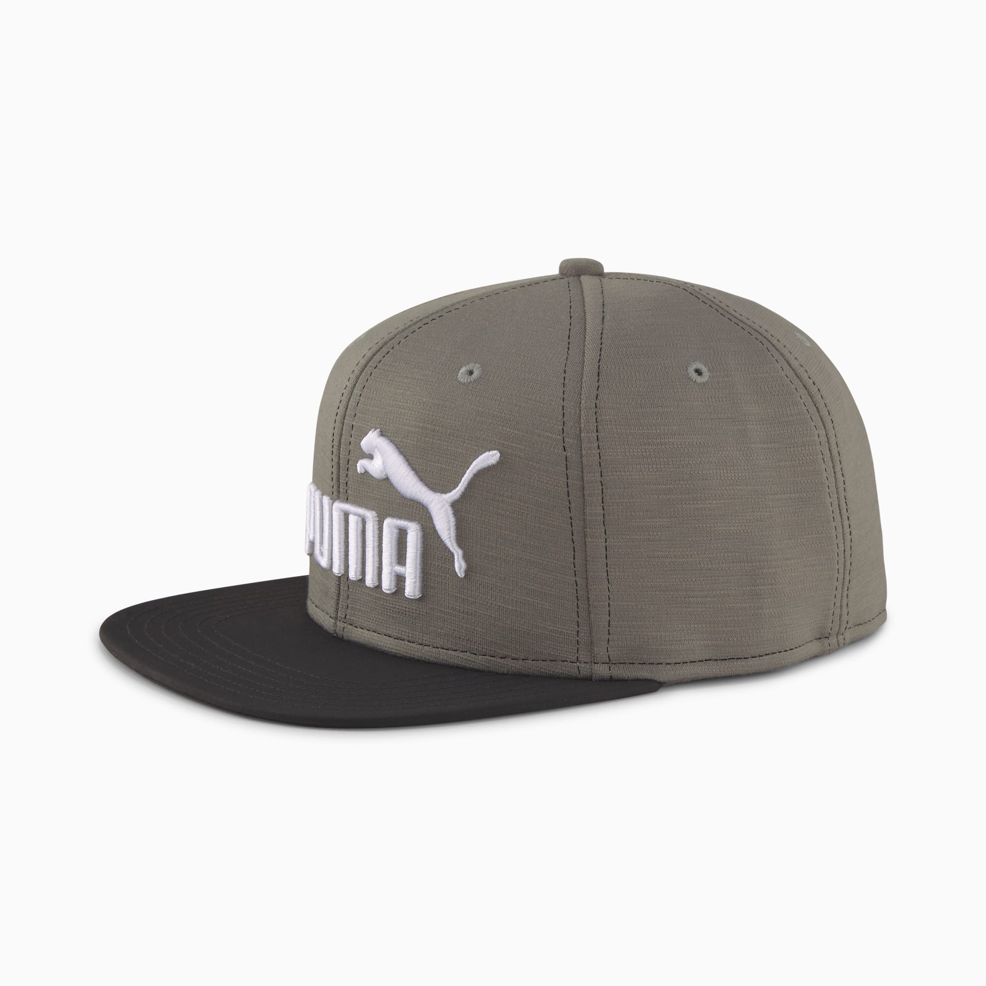 gray puma hat