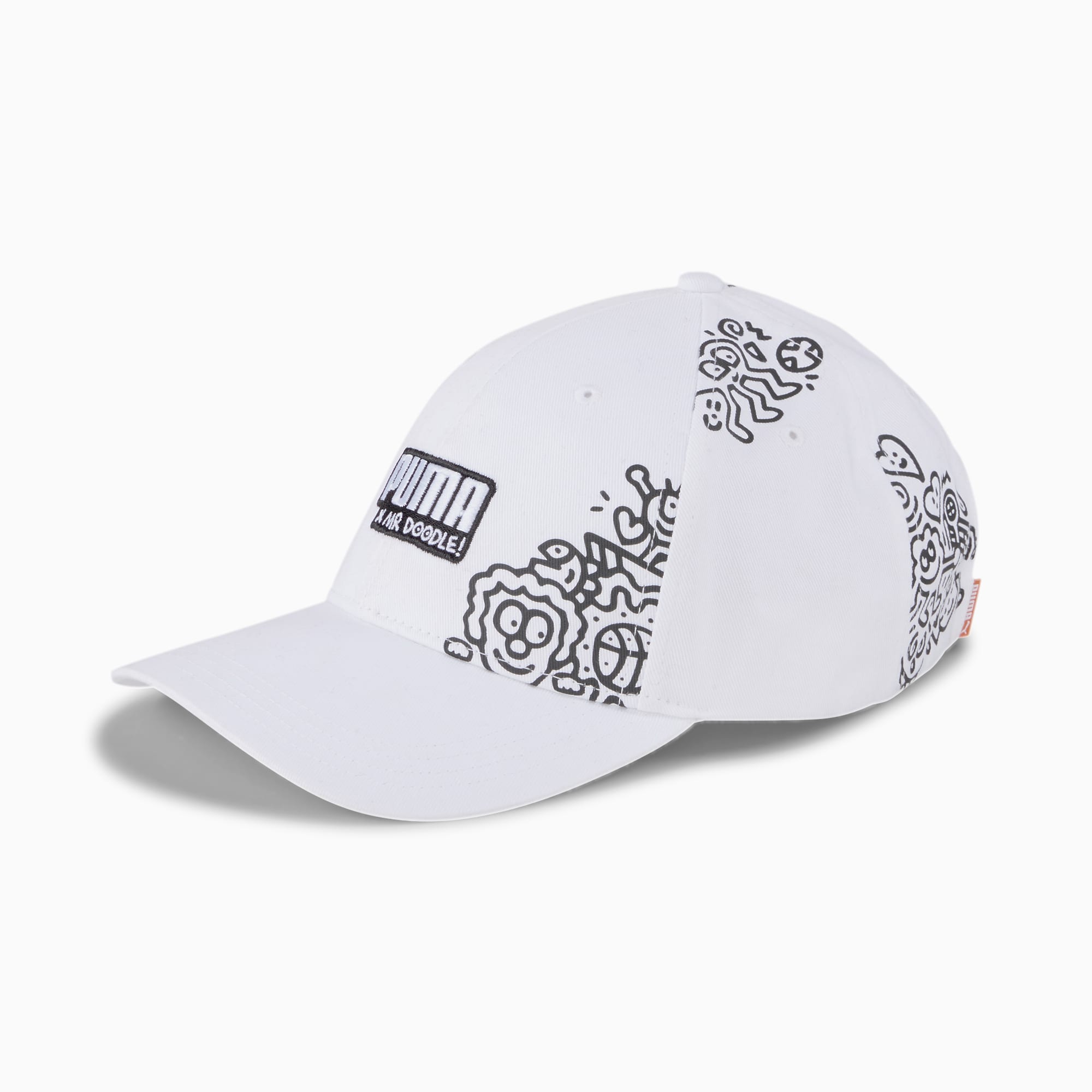 white puma hat