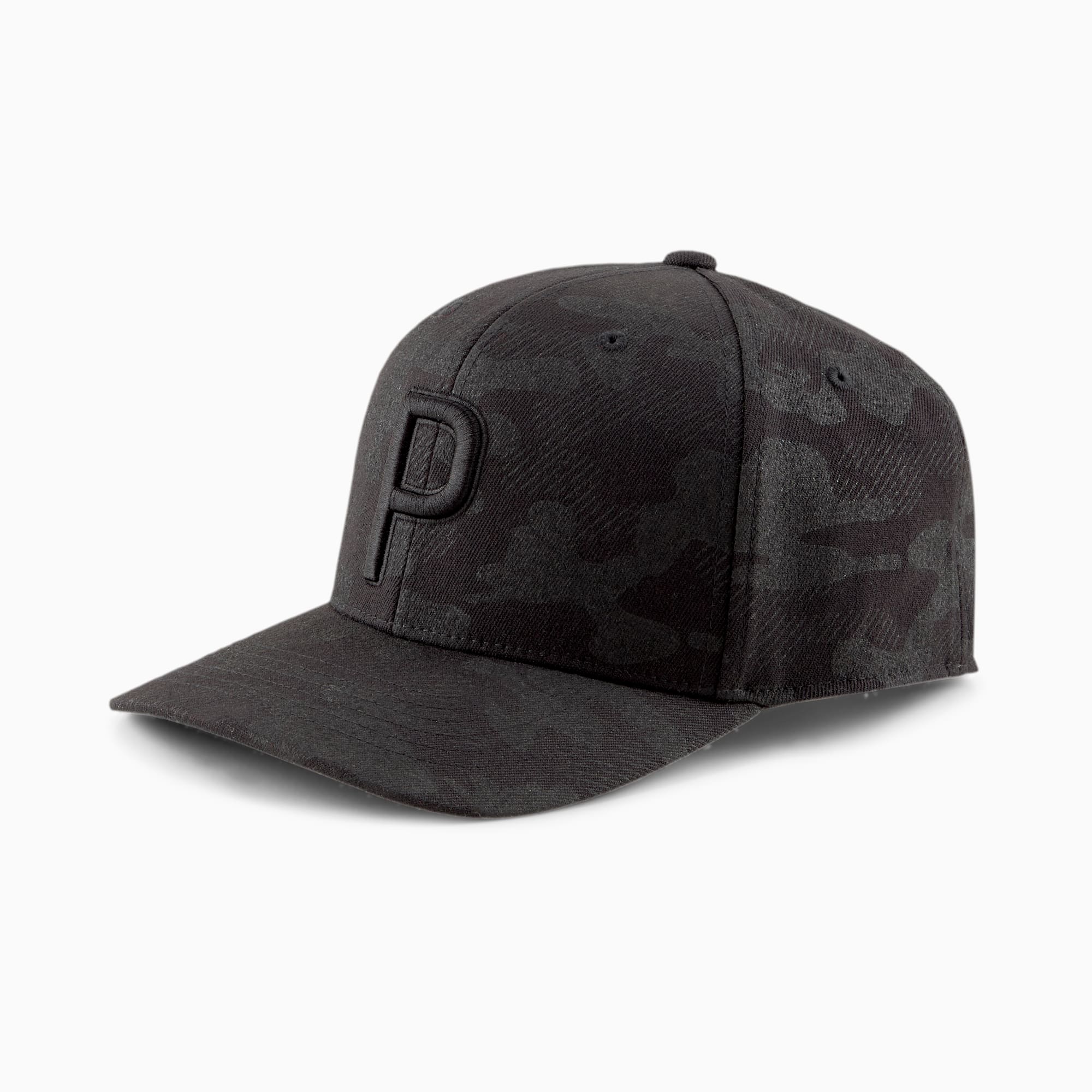 Camo printed P Snapback Men s Golf Cap PUMA Shop All Puma PUMA