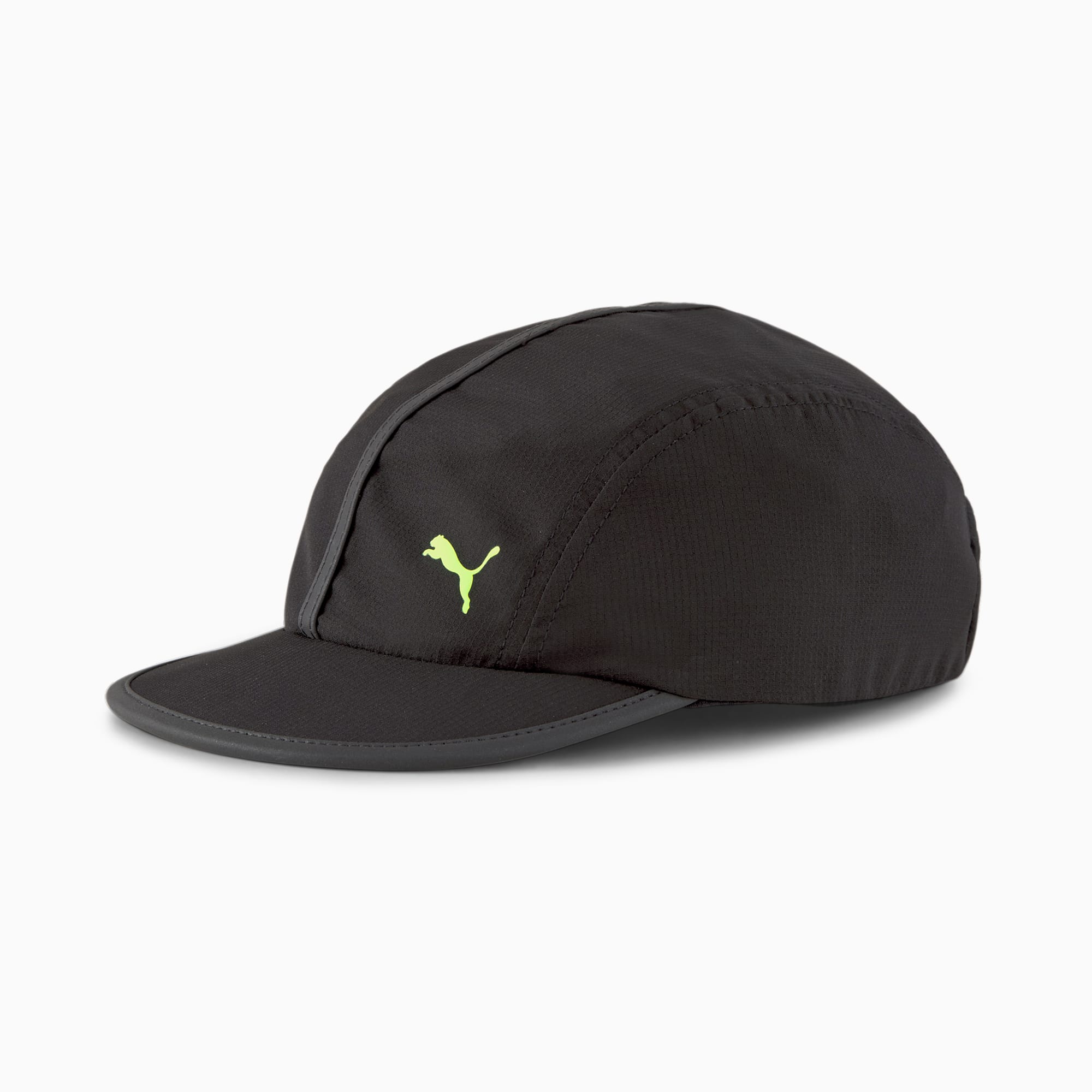 Short Flat Brim Running Cap
