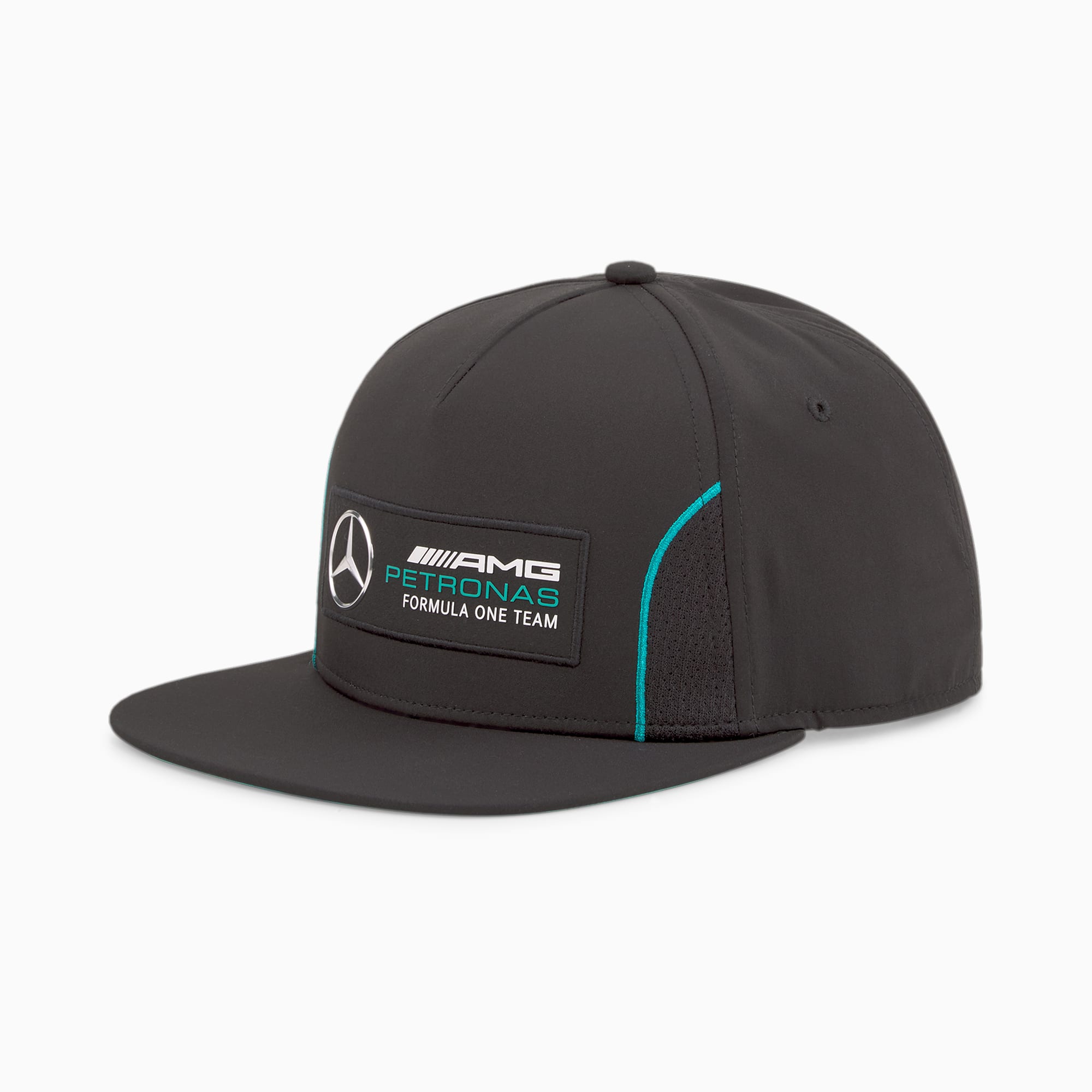Flat brim cap mercedes