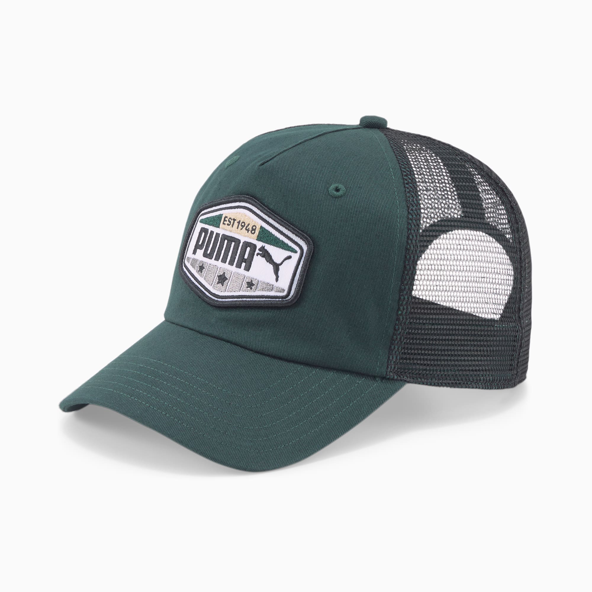 Green puma cap