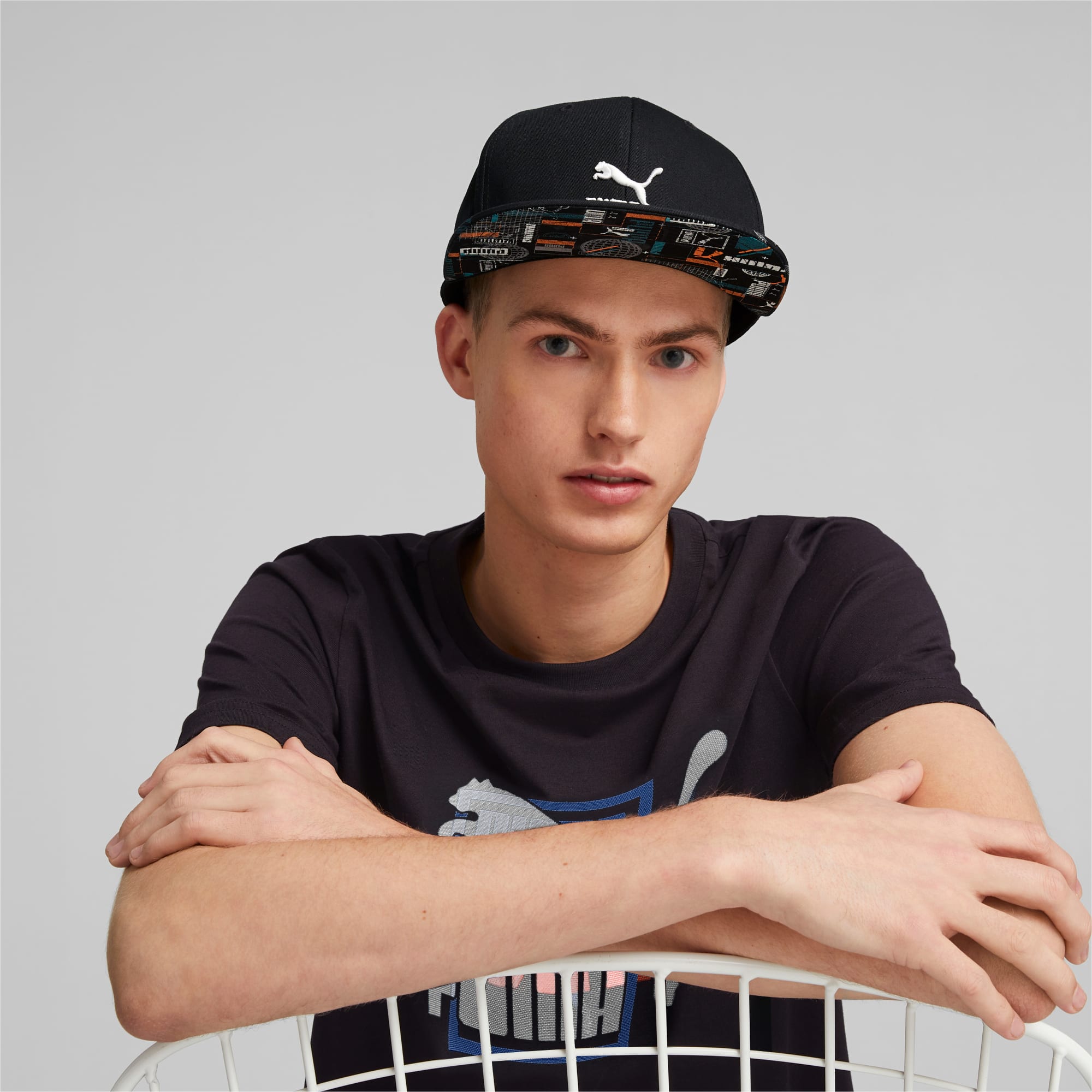 Puma flat brim cap on sale