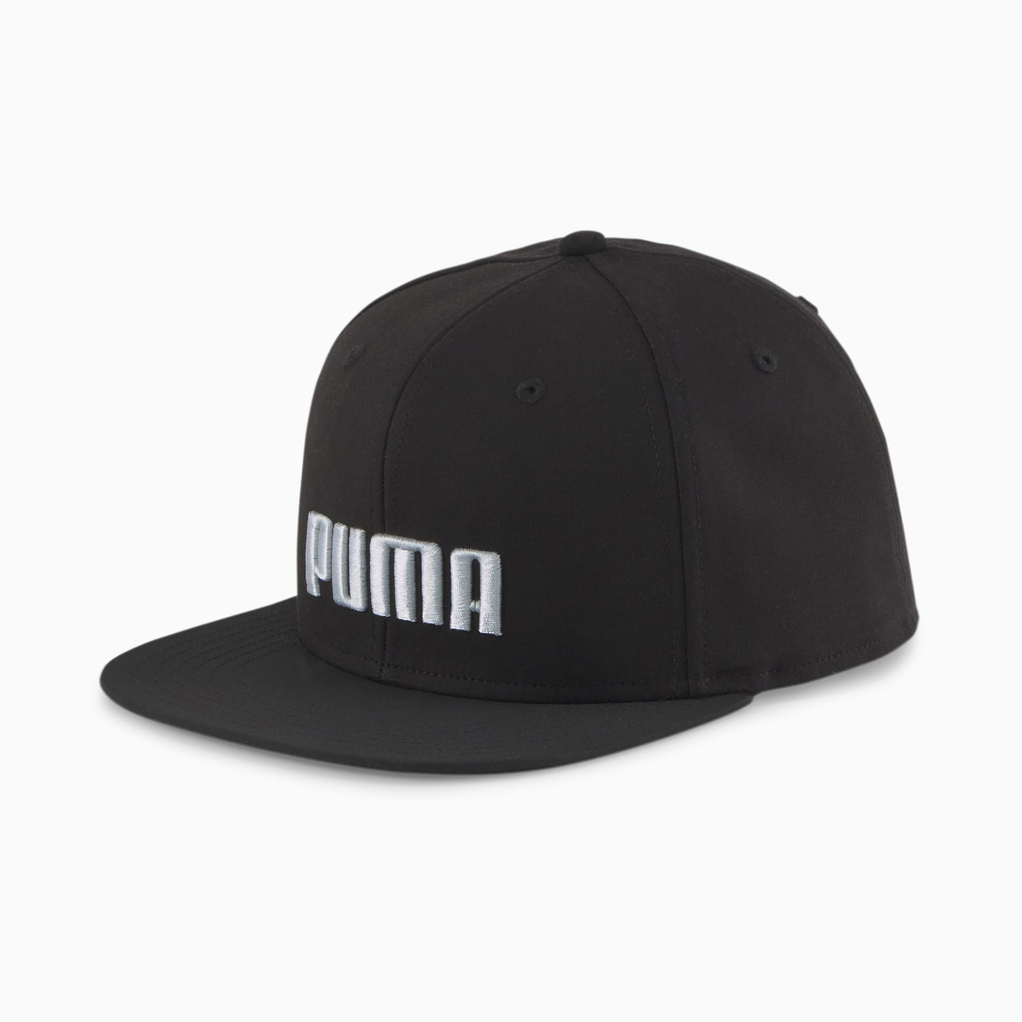 Mens Staple Embroidered Logo Cap - Black