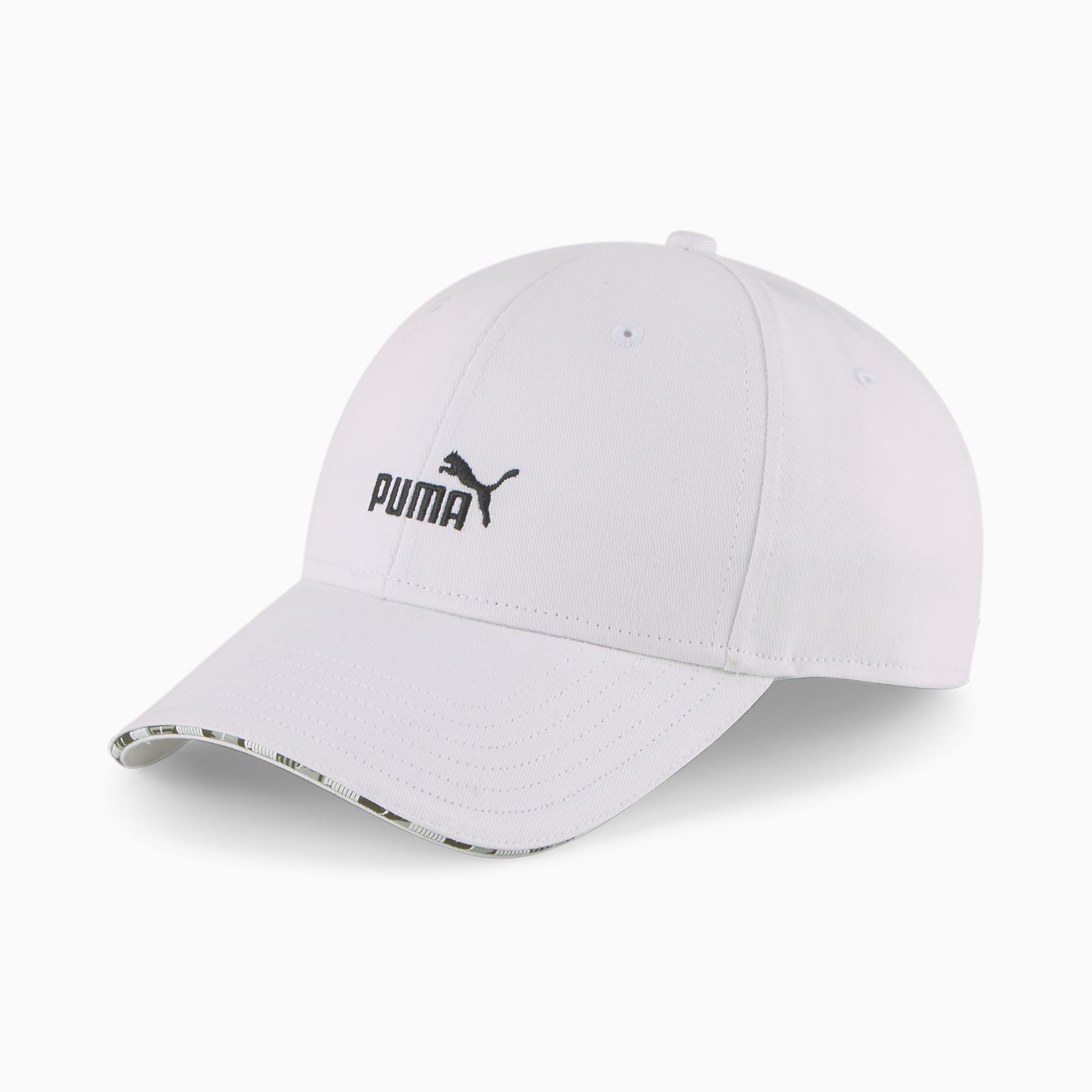 PUMA Visor Essentials Camo Cap, PUMA White, large-SEA