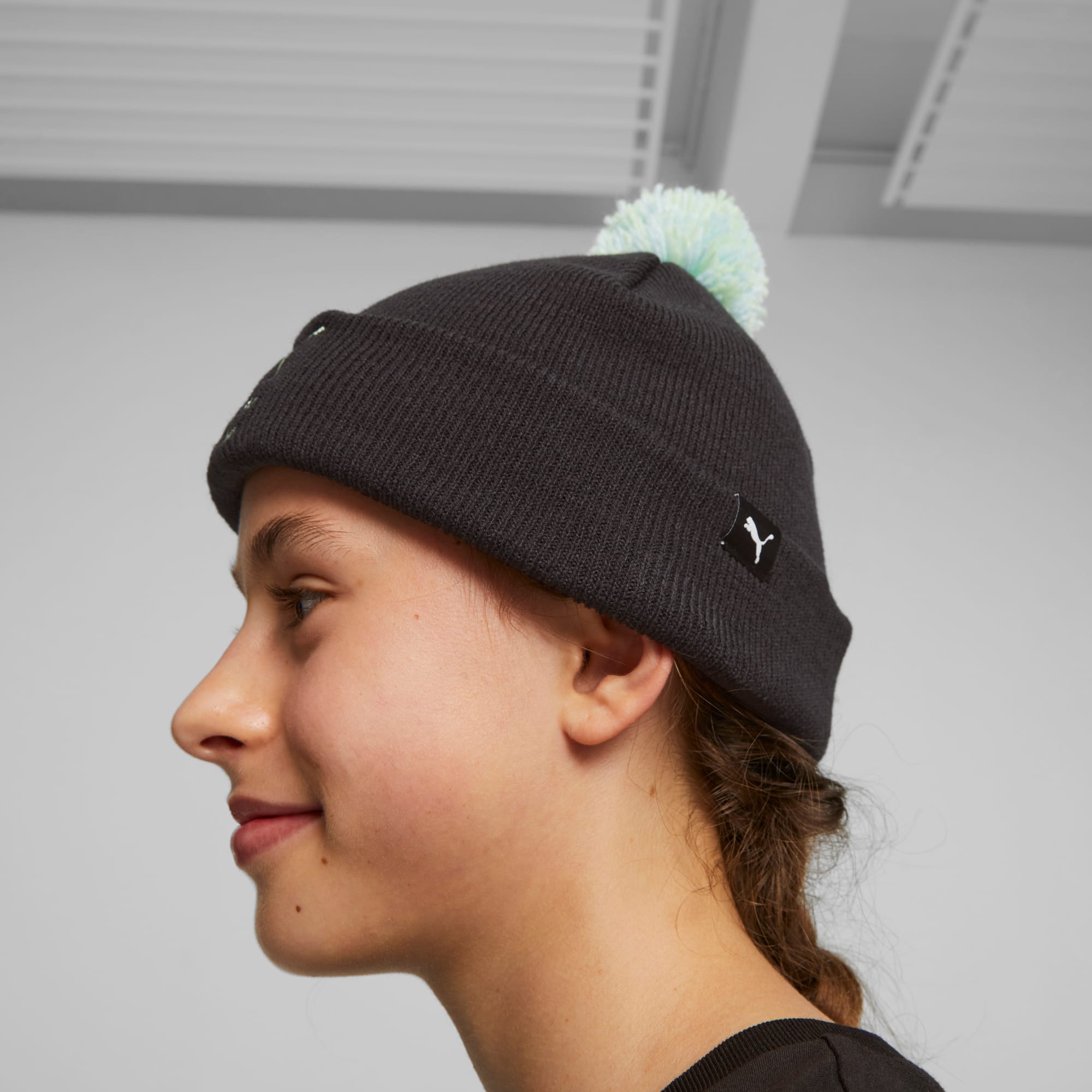 Mixmatch Pom Pom Big Kids' Beanie | PUMA