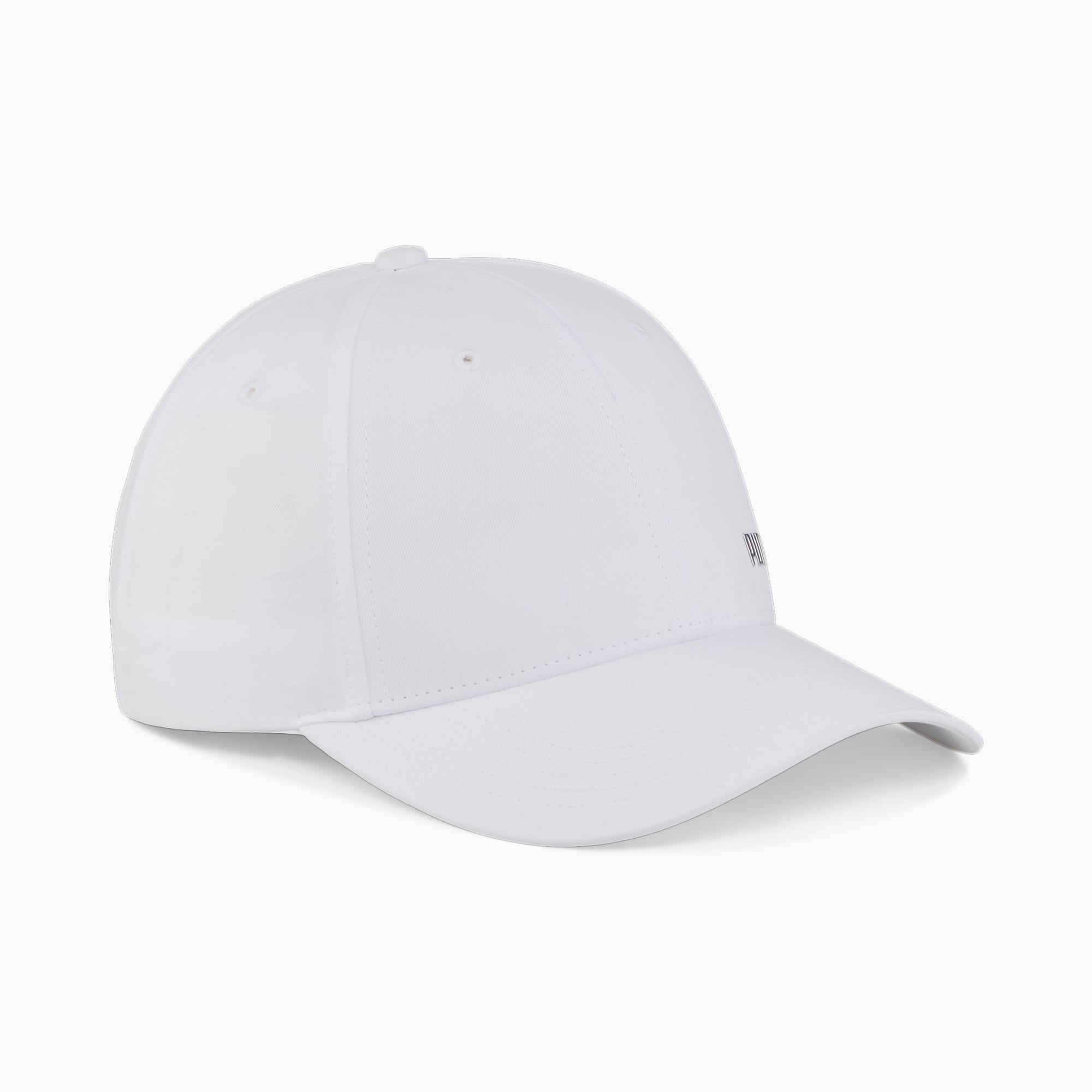 ESS PUMA Baseball Cap in White Polyester