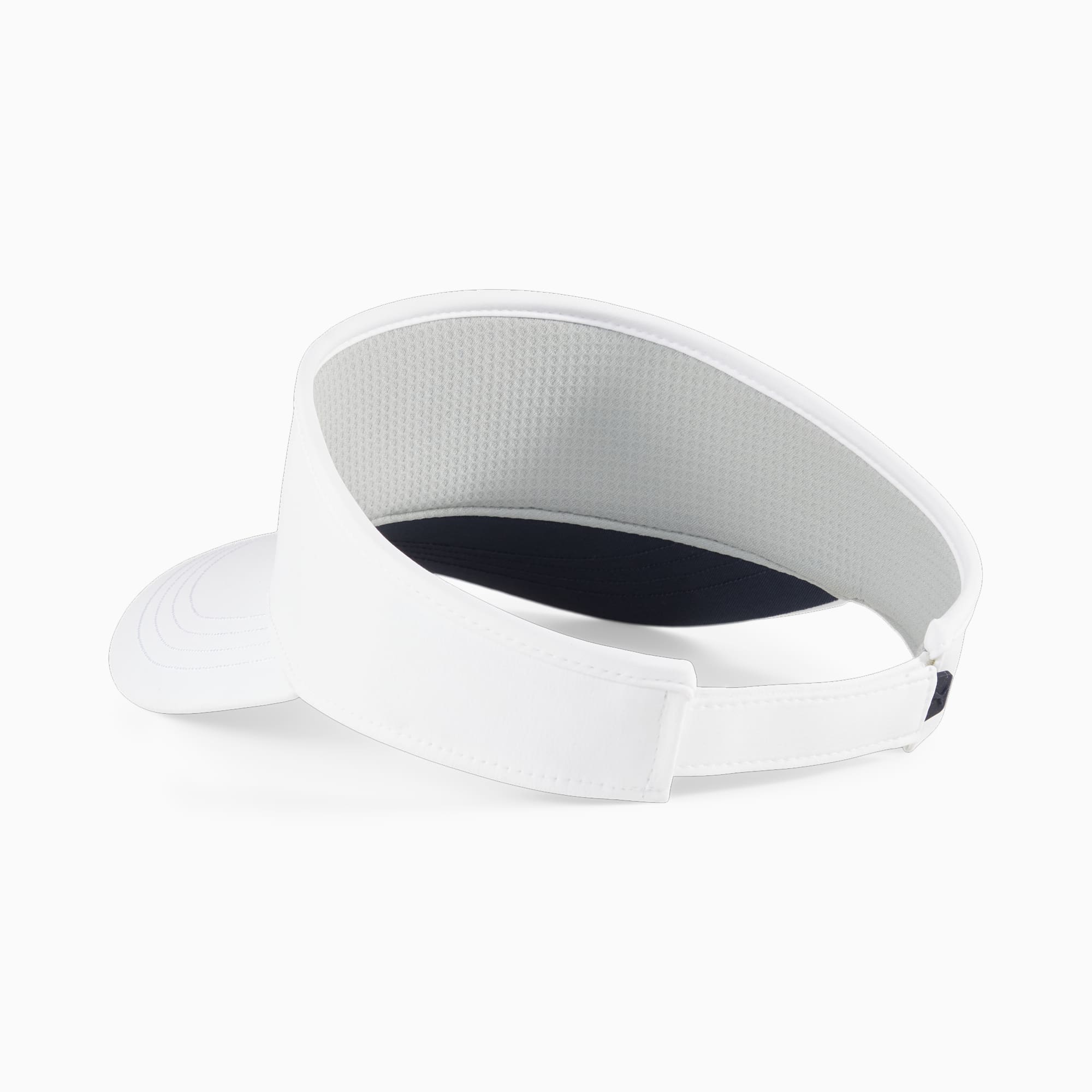 Visière de golf Tech P, White Glow-Deep Navy, large