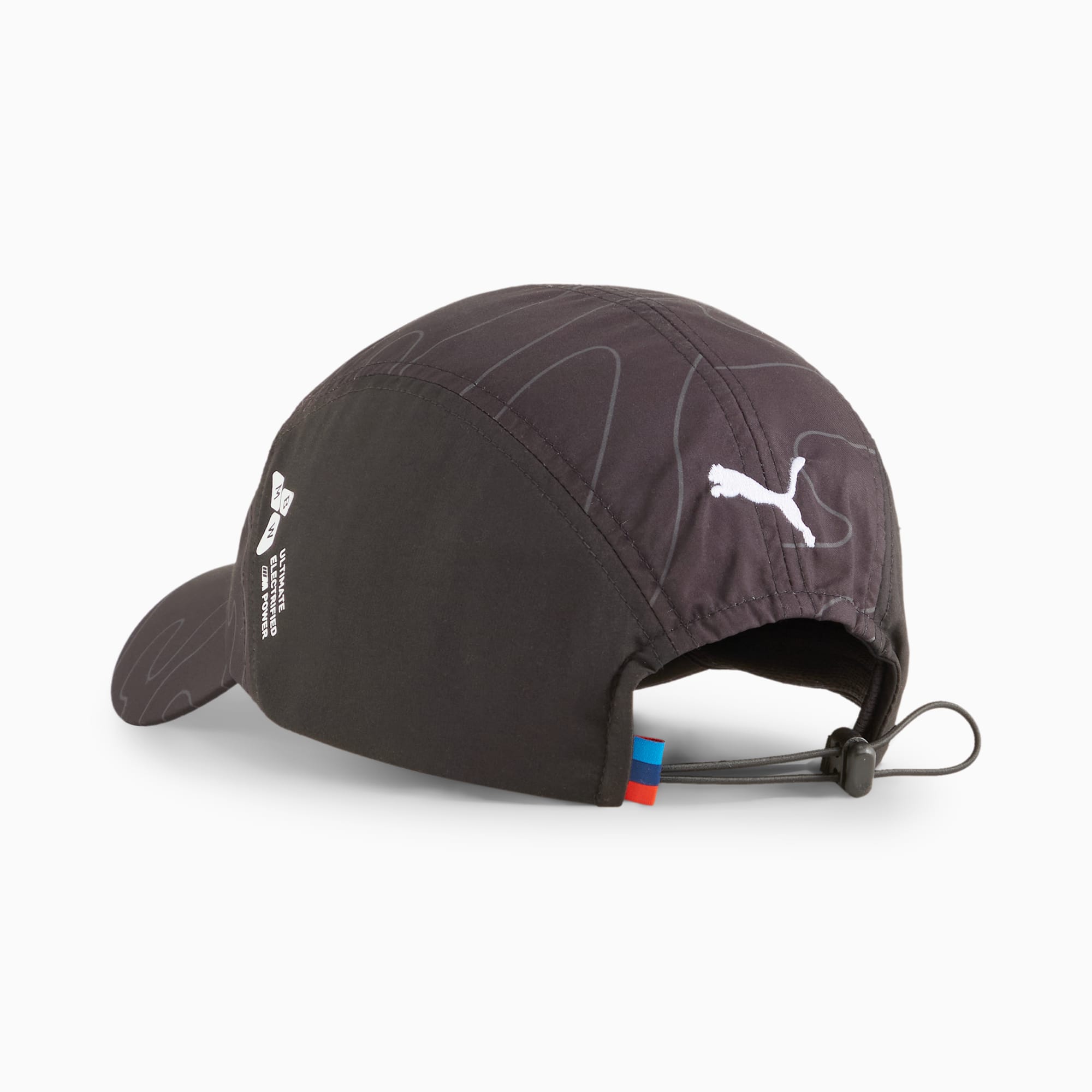 BMW M Motorsport Statement 5-Panel Cap | PUMA Black-AOP