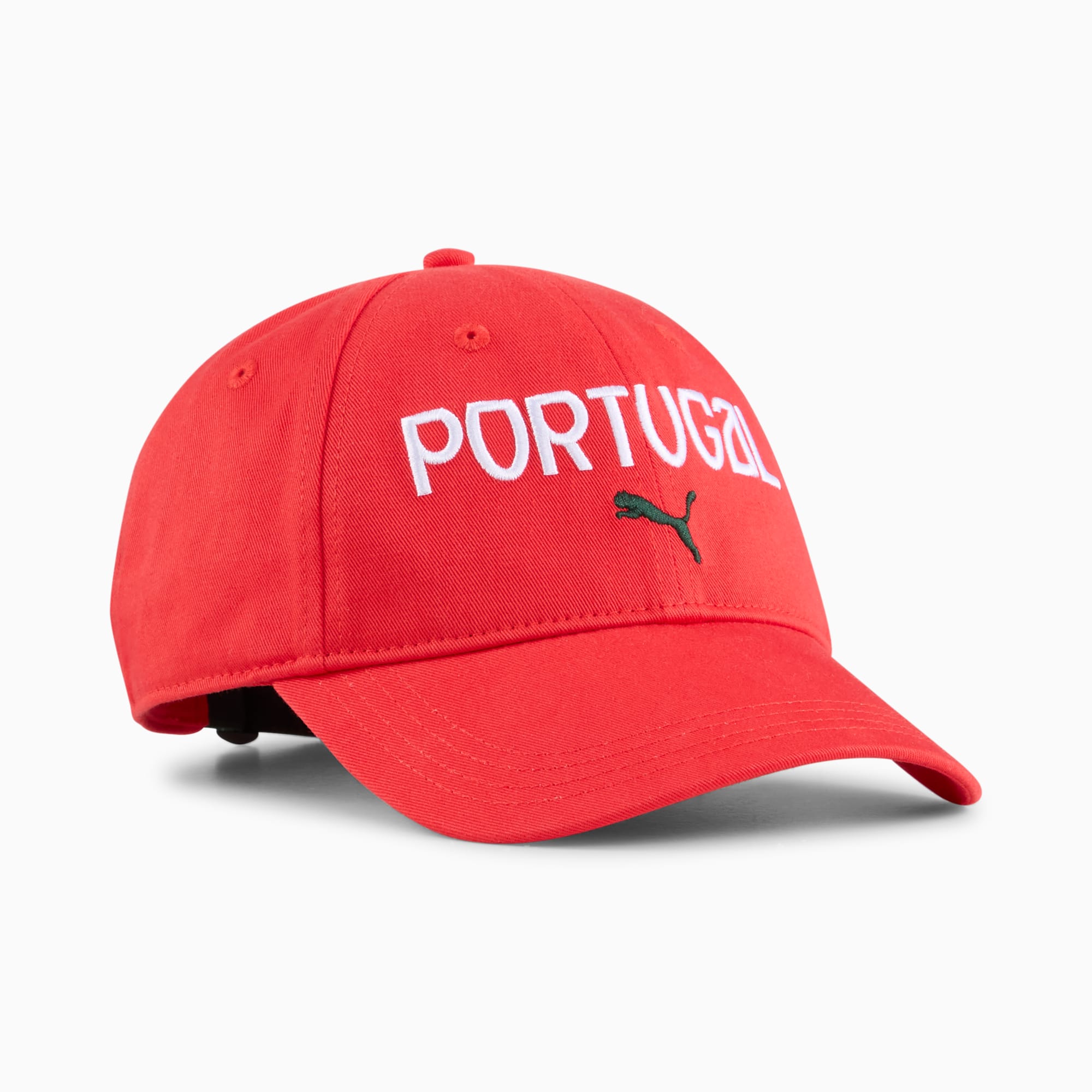 Portugal Football Fan Cap, Sport Red-PUMA White, large