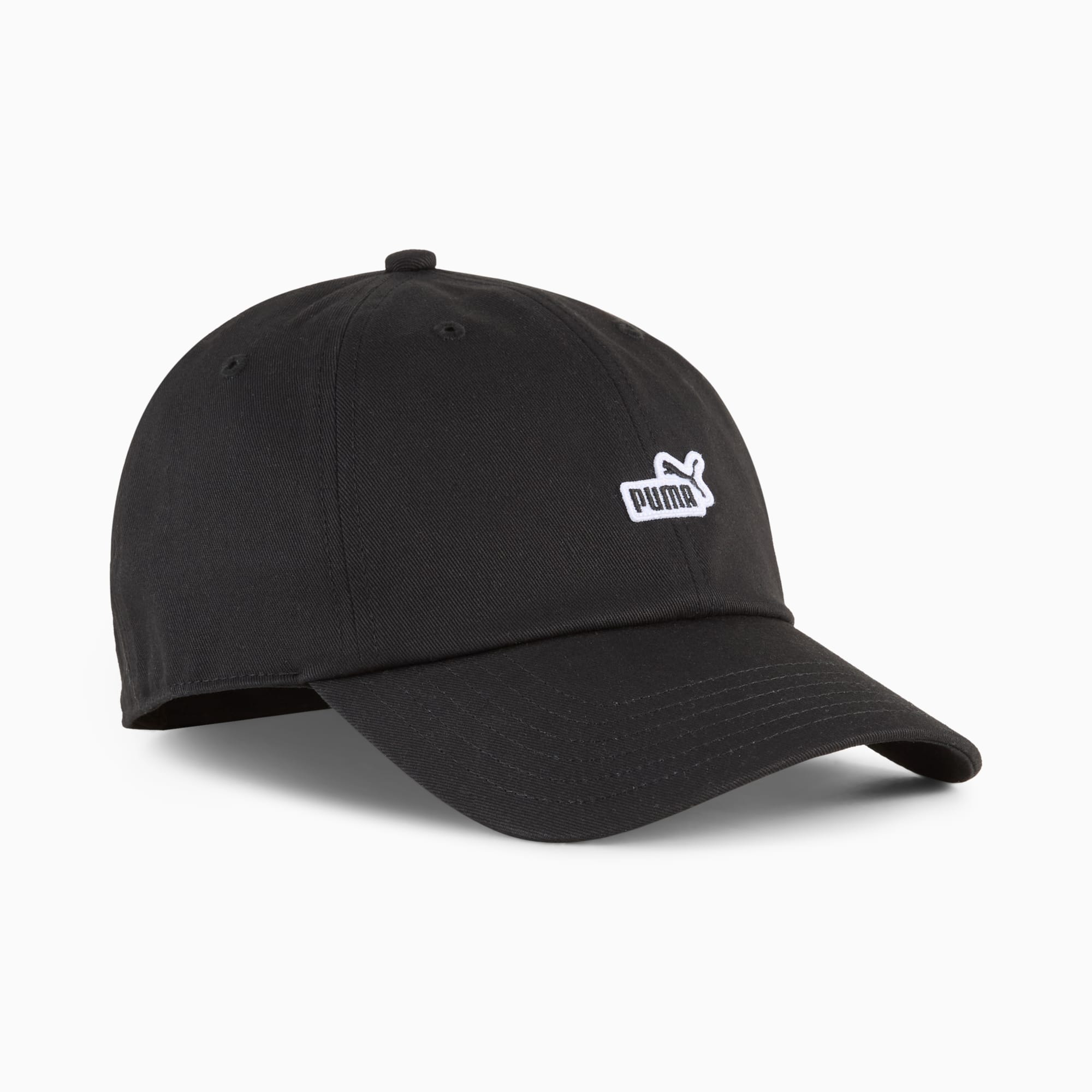 ESS No.1 Logo baseballpet met patch, Puma Black, large