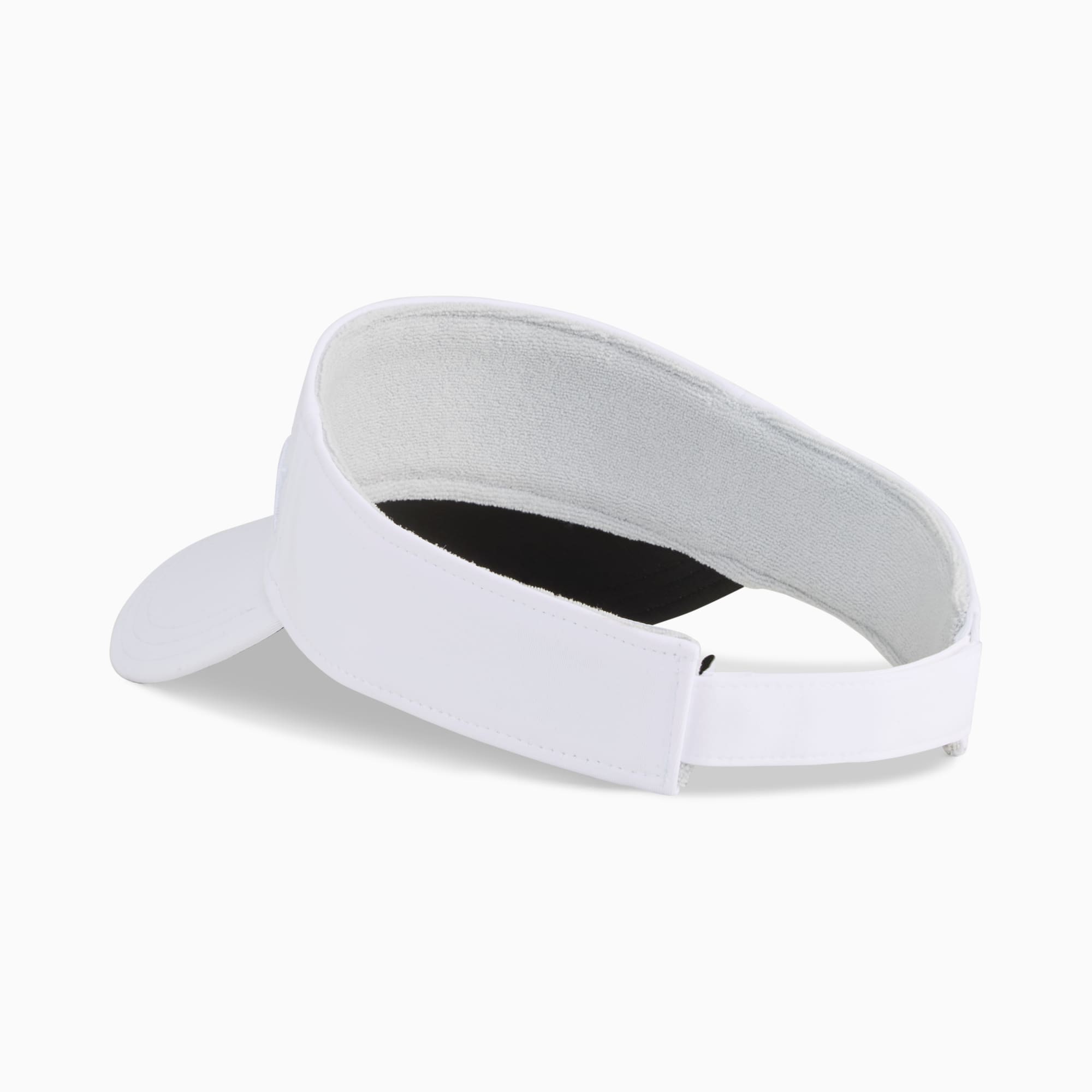 Golfzonneklep voor dames, White Glow-PUMA Black, large