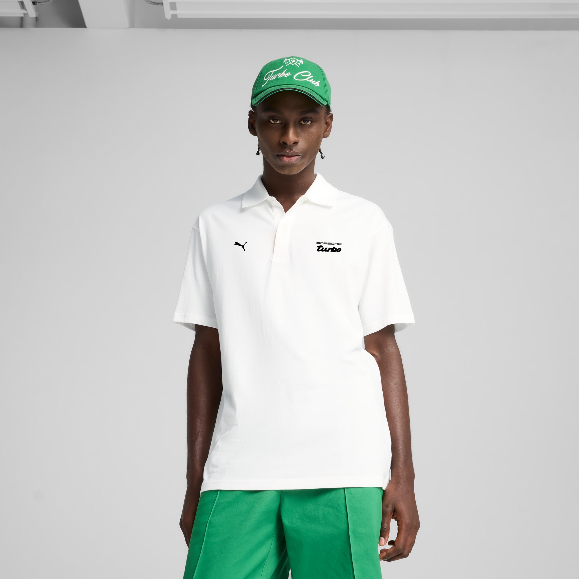 Porsche Legacy Lifestyle Dad Cap, Archive Green, large