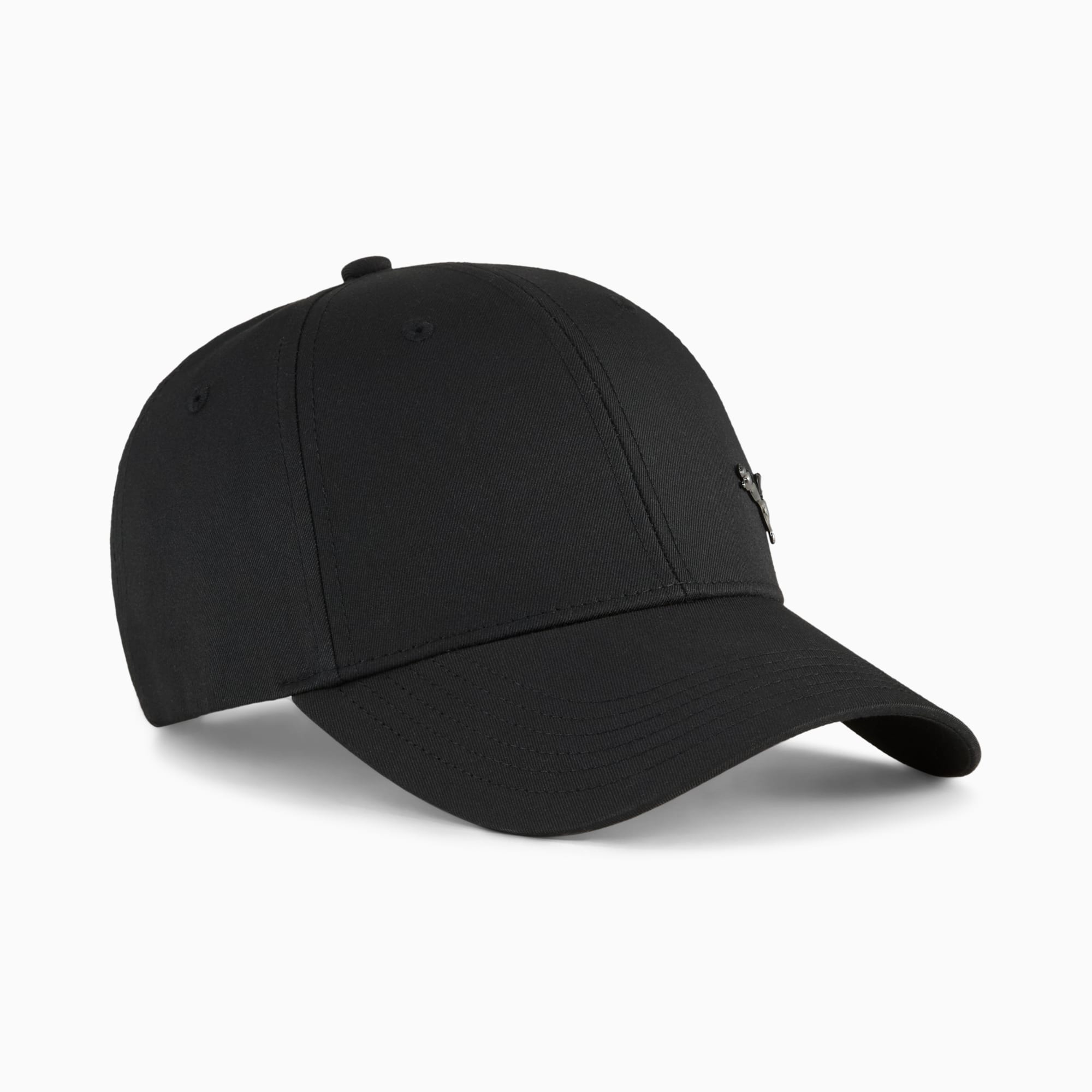 ESS Metal PUMA Cat Baseball Cap Youth, PUMA Black, large-SEA