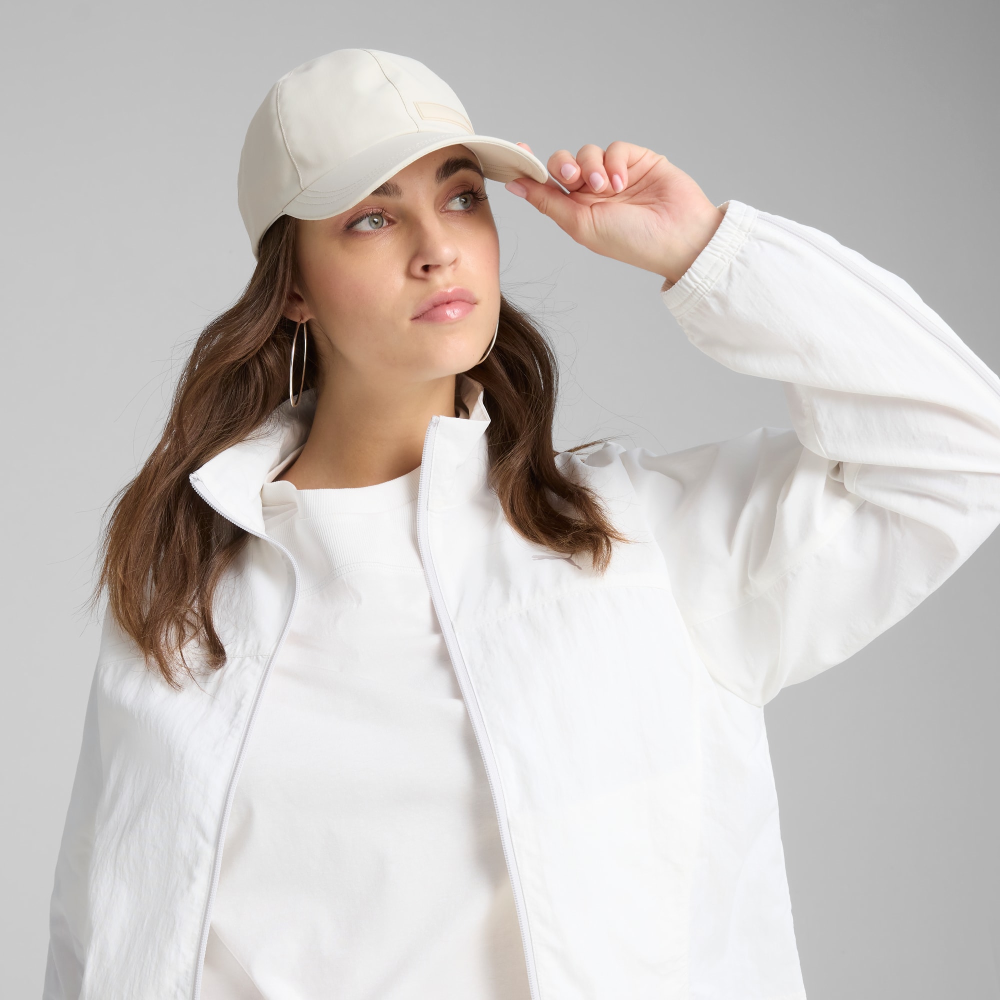 PUMA.BL Dad Cap, Alpine Snow, large