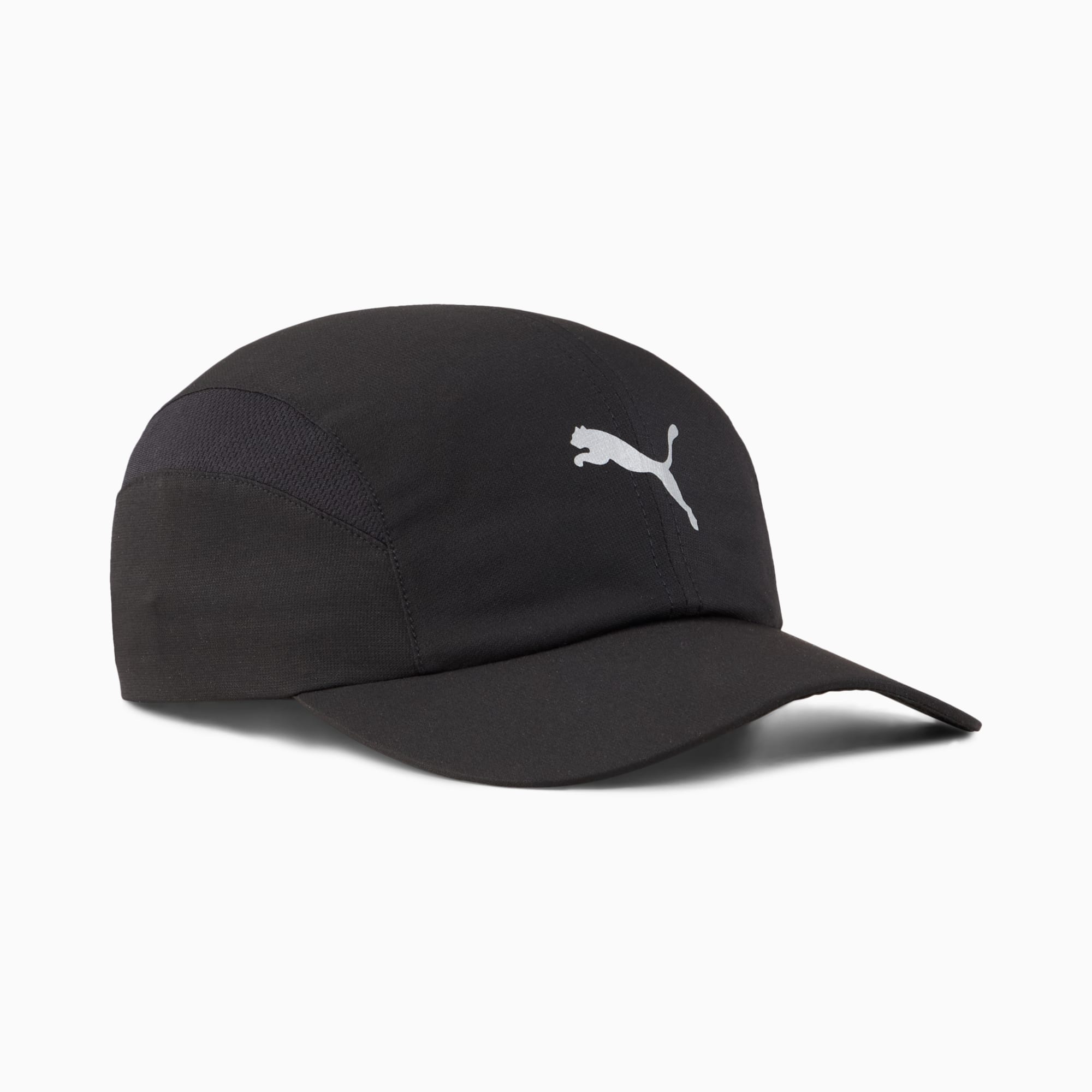 Quick Dry Training 4 Panel Cap, Puma Black, large