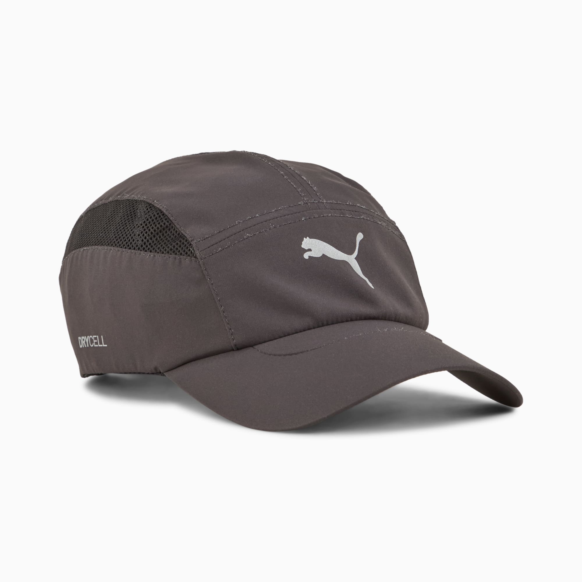 SEASONS RUNNING 5 Panel Cap, PUMA Black, large
