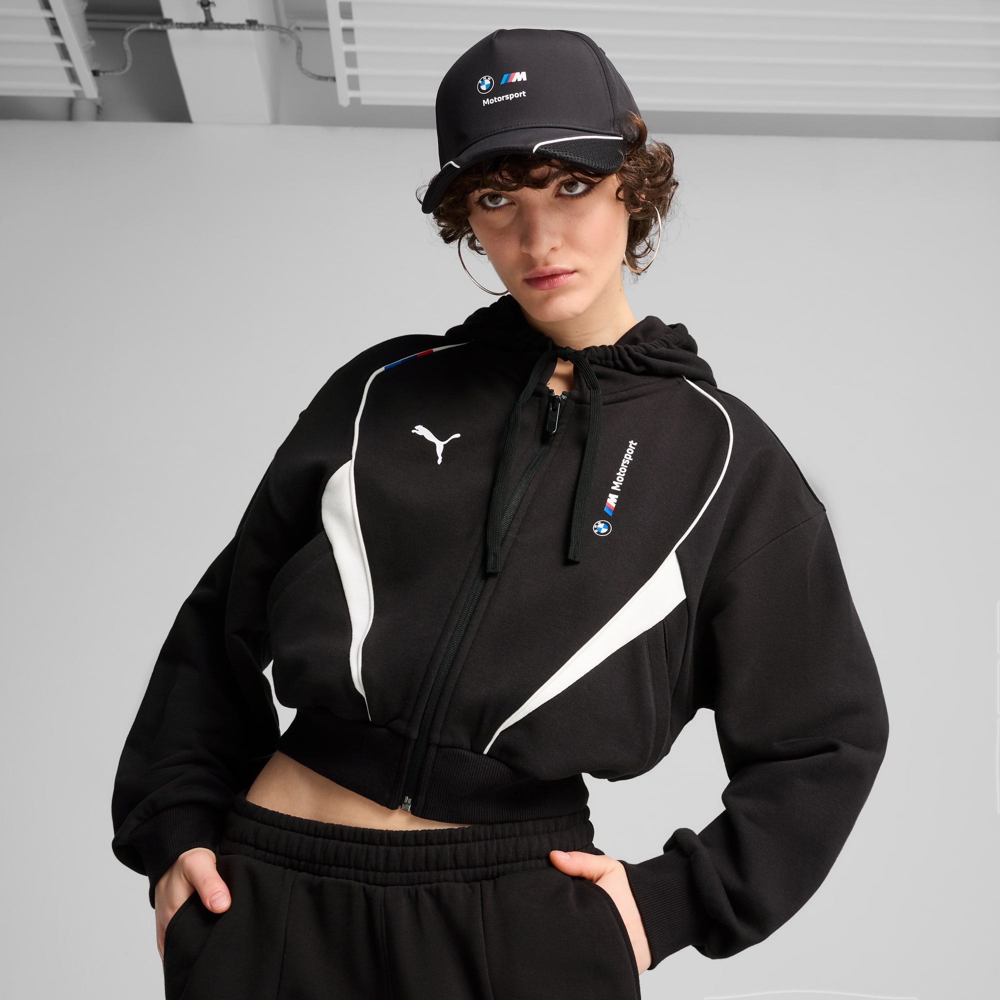 BMW M Motorsport Baseball Cap, PUMA Black, large