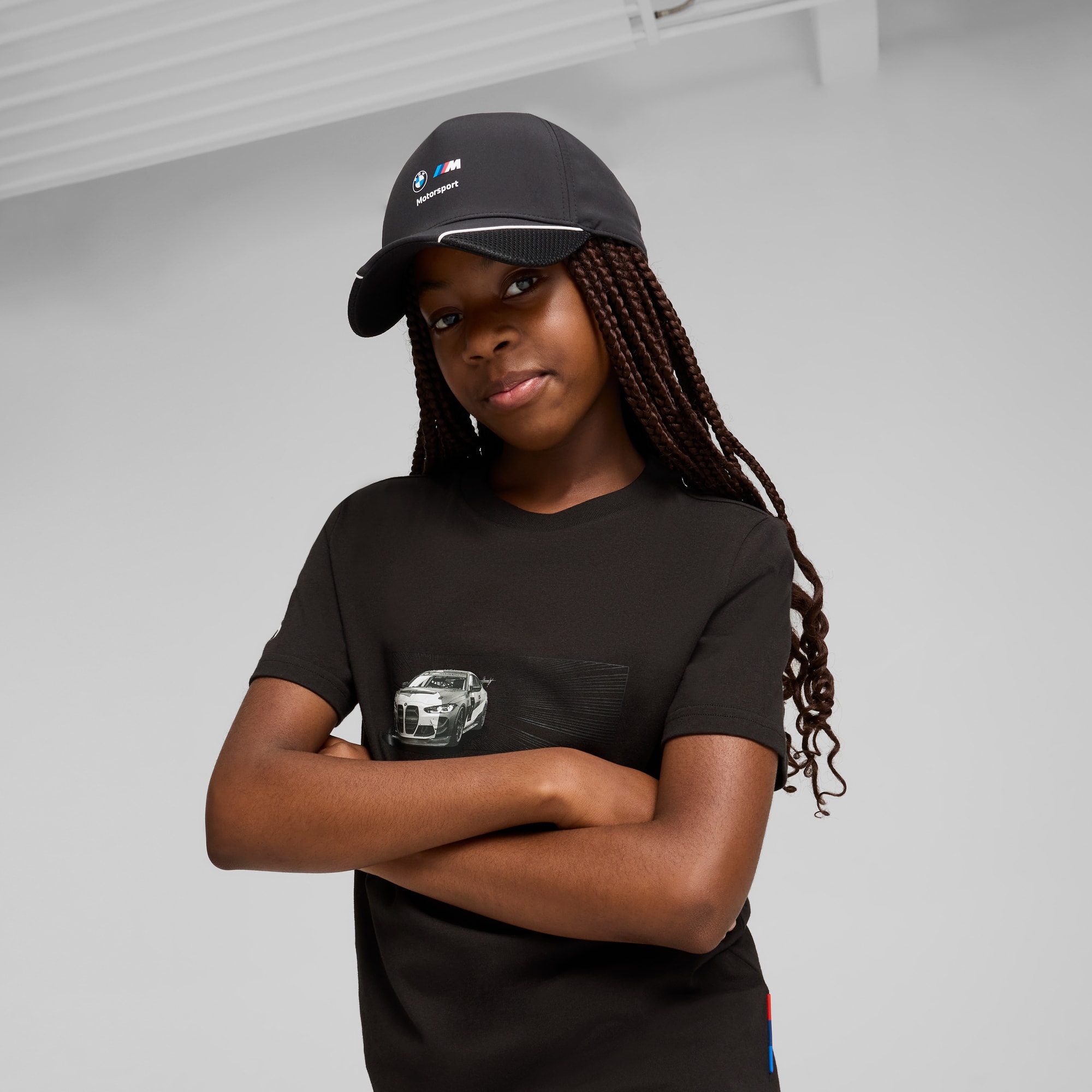 Casquette de baseball BMW M Motorsport Enfant et Adolescent, PUMA Black, large