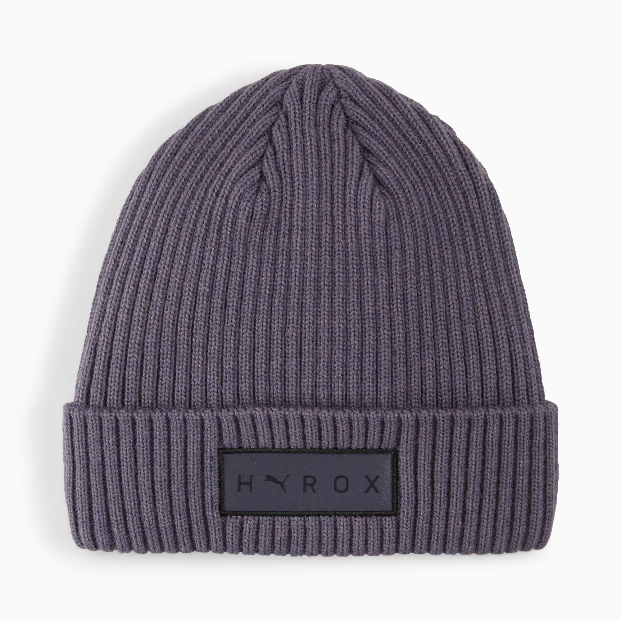 PUMA x HYROX Cuff Beanie, Galactic Gray, large