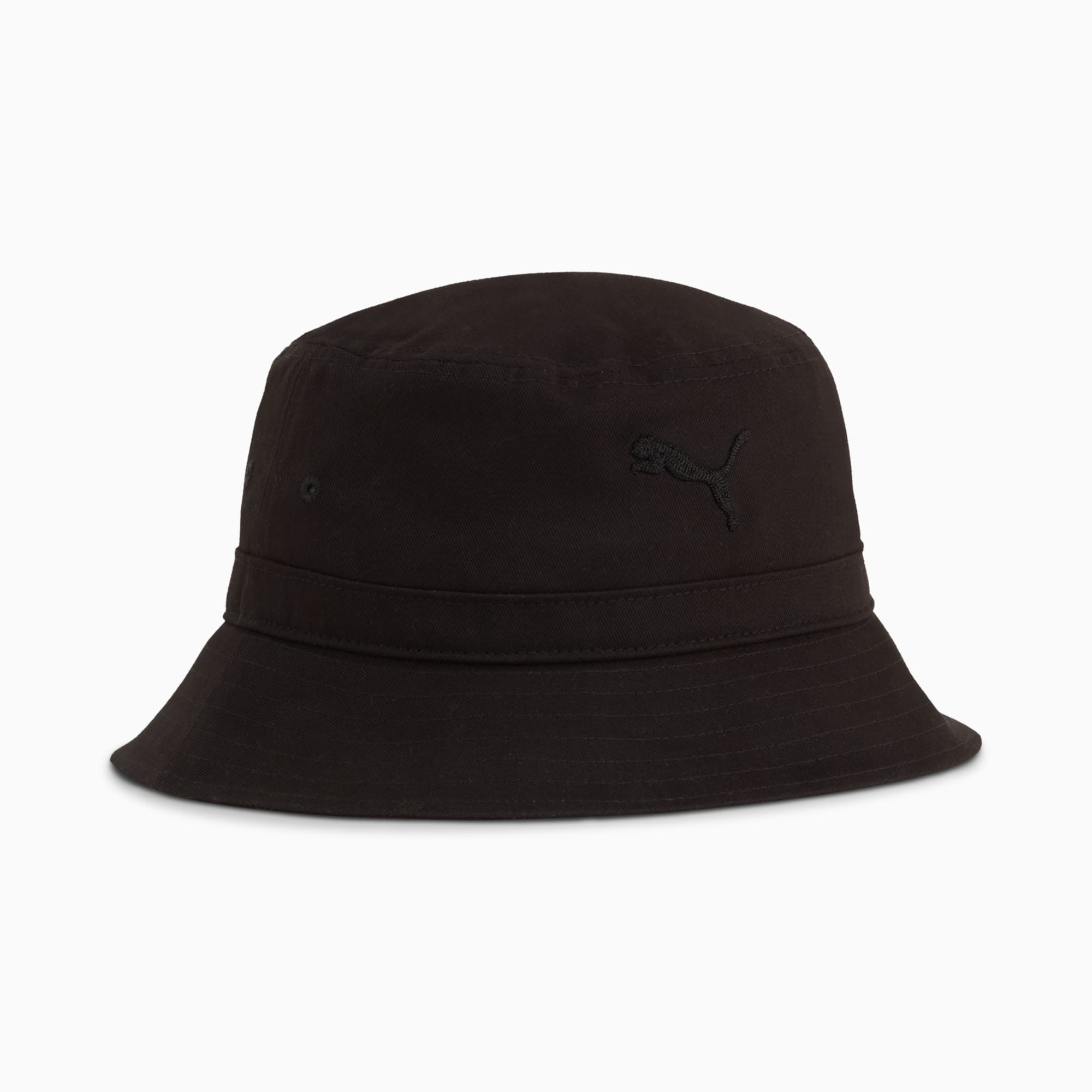 Wardrobe Essentials Bucket Hat, PUMA Black, large