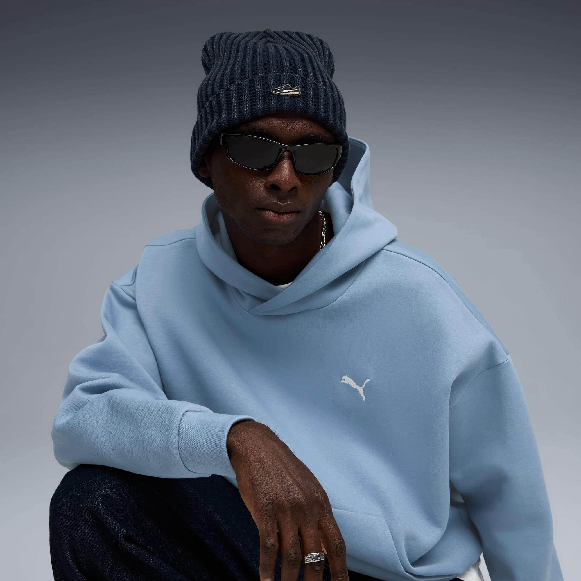 Premium Essentials Beanie, New Navy, large