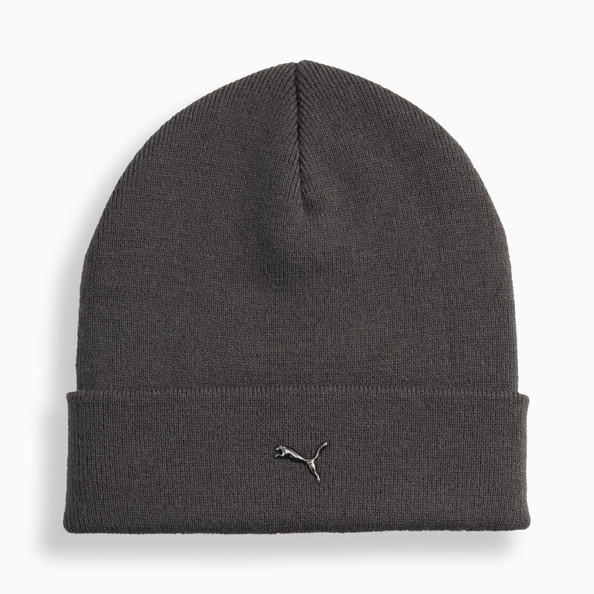 Bonnet à couronne haute avec logo PUMA CAT en métal, Dusky Gray, large