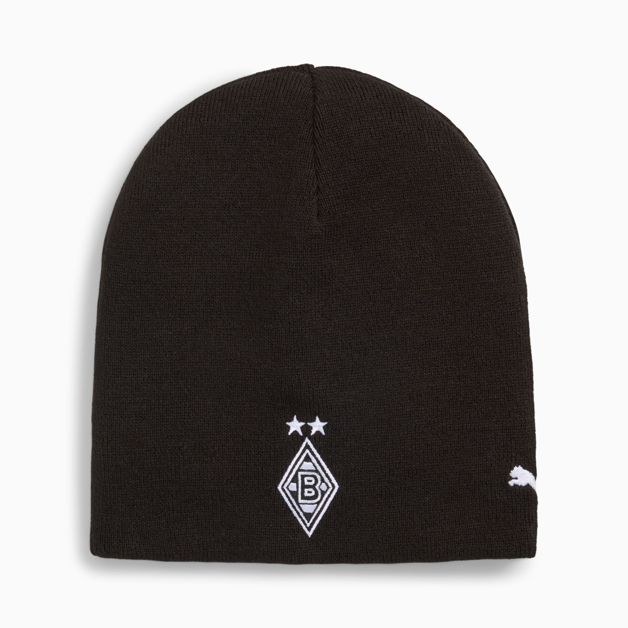 Borussia Mönchengladbach omkeerbare beanie uniseks, PUMA Black-PUMA White, large