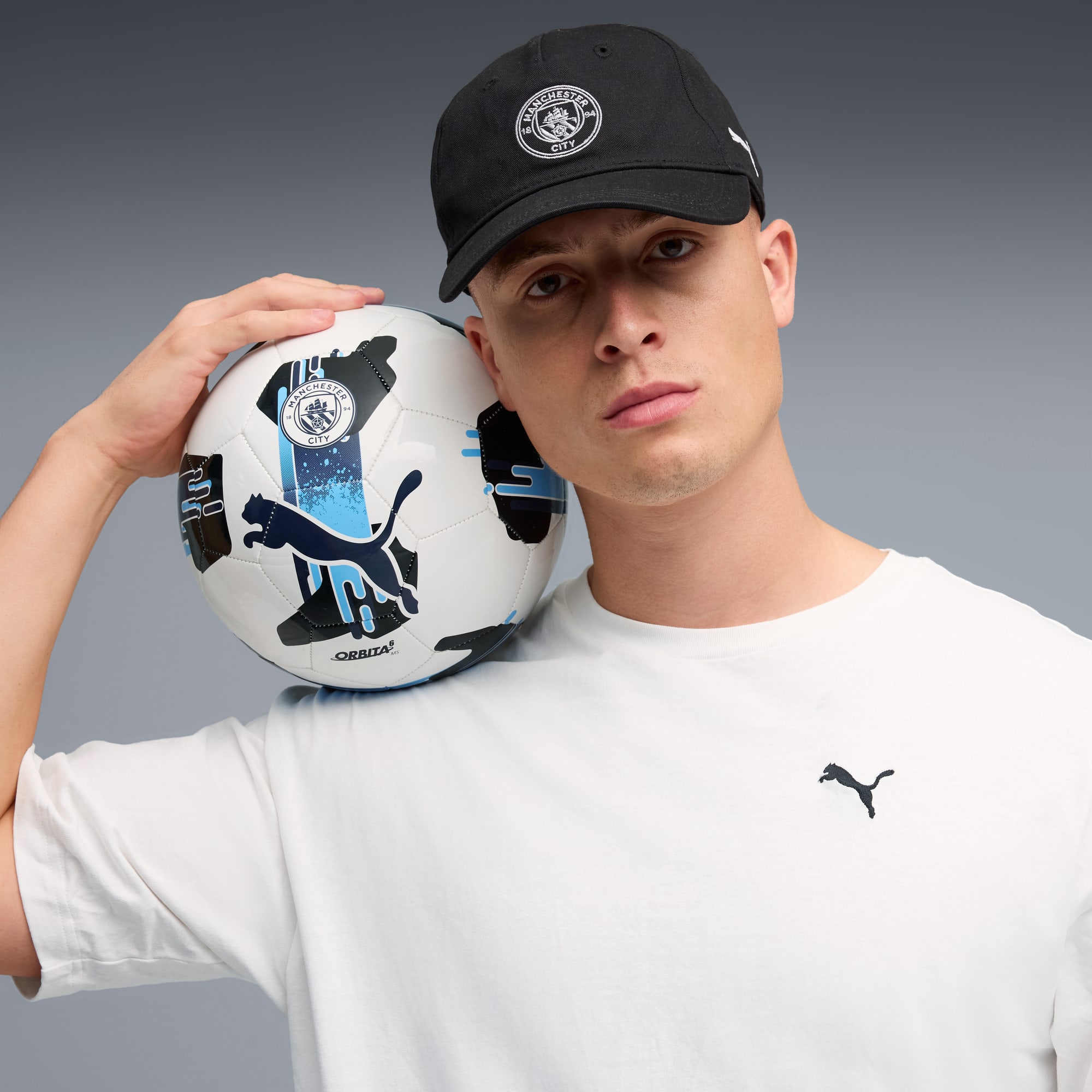 ★ PUMA★ Manchester City Essential Ball Cap 026496-04 Manchester City Essentials Cap | PUMA