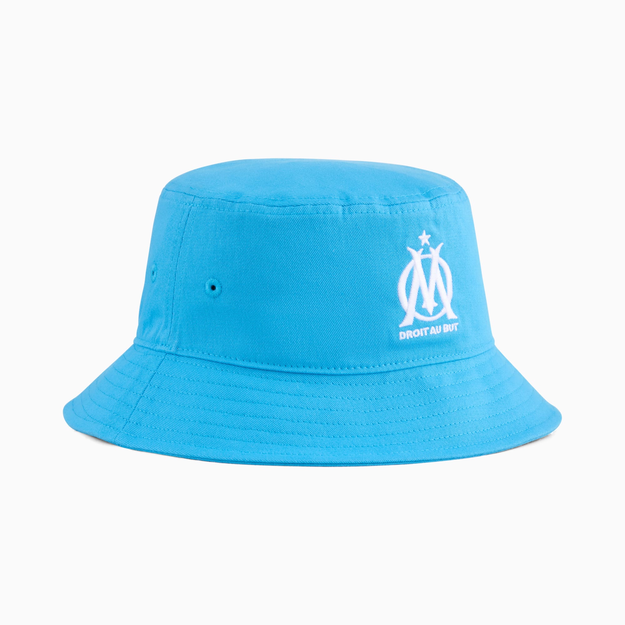 Cappello da pescatore Olympique de Marseille Essentials, Bleu Azur-PUMA White, large