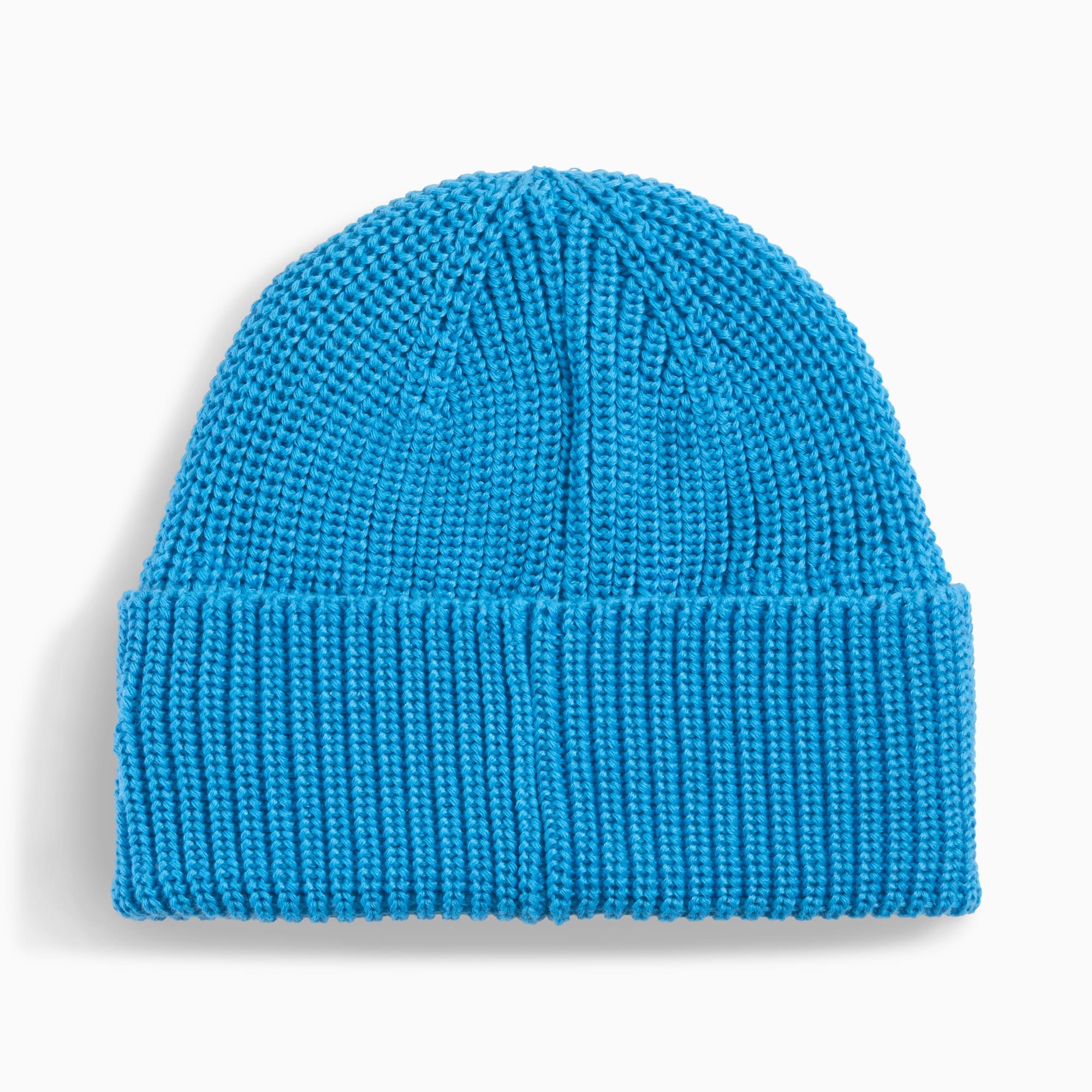 Gorro beanie Olympique de Marseille Essentials unisex, Bleu Azur-PUMA White, large