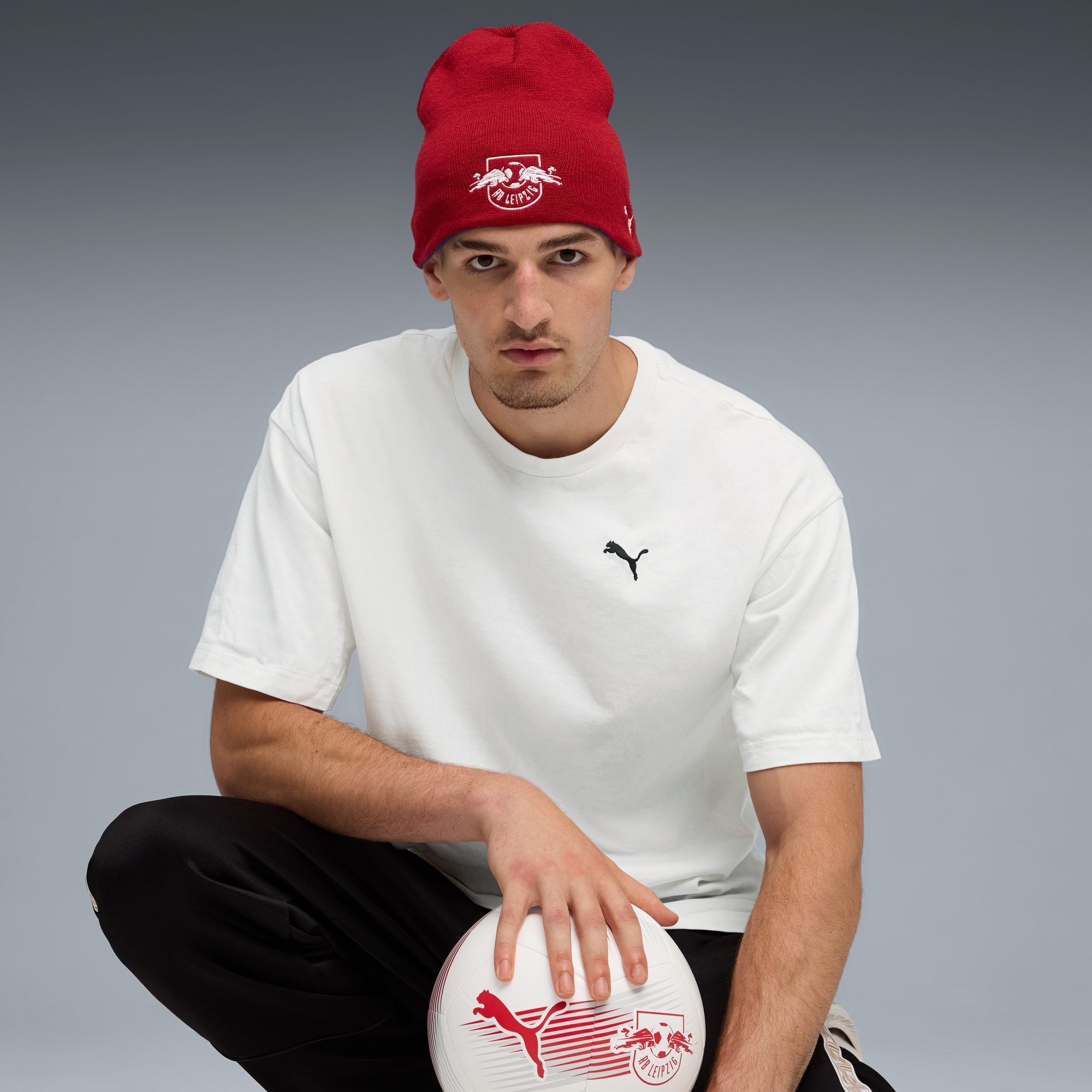 Czapka dwustronna RB Leipzig, Dark Crimson-Elektro Blue, large
